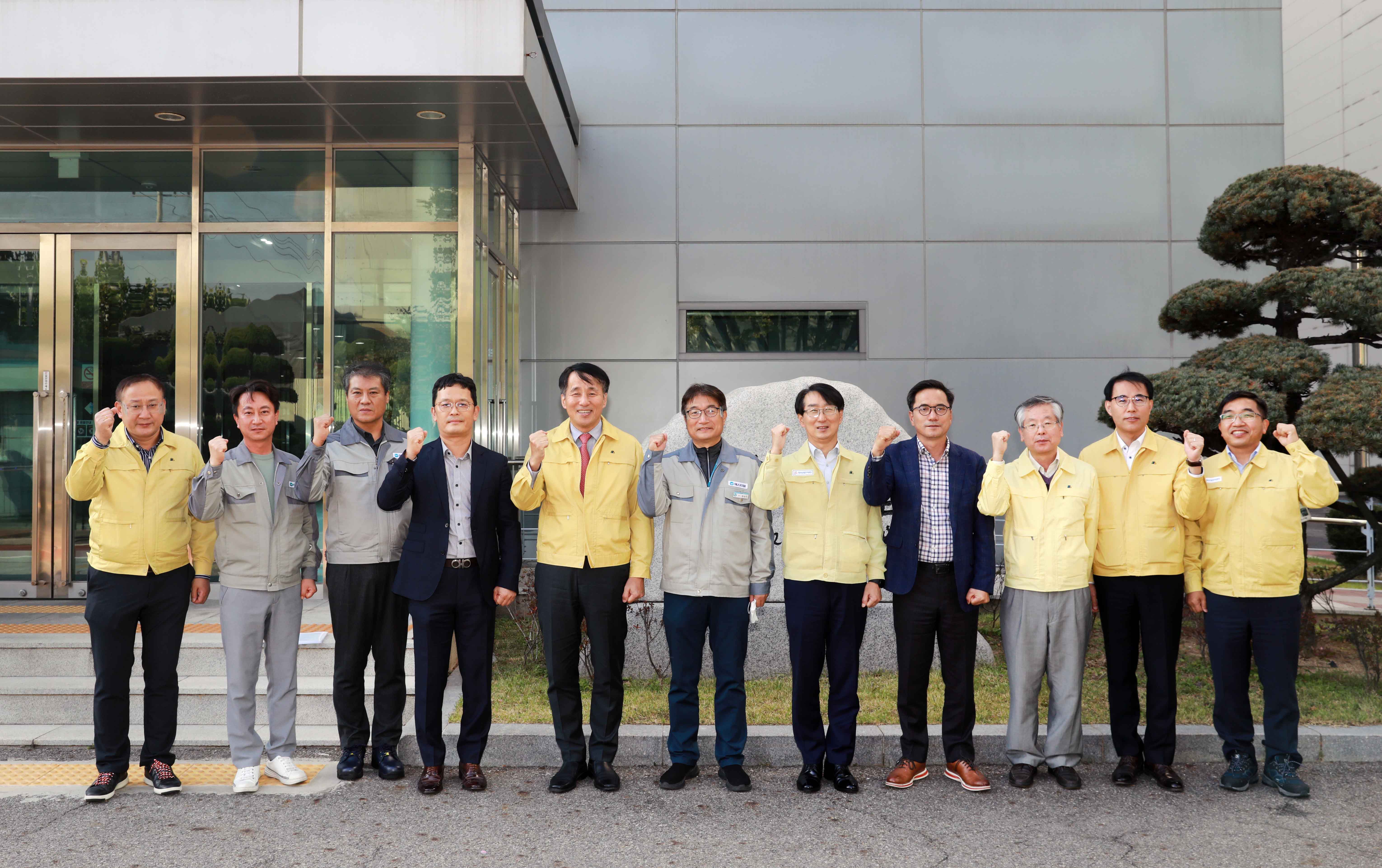 산업단지 입주기업인 에스티팜(주) 안전점검 현장방문 3