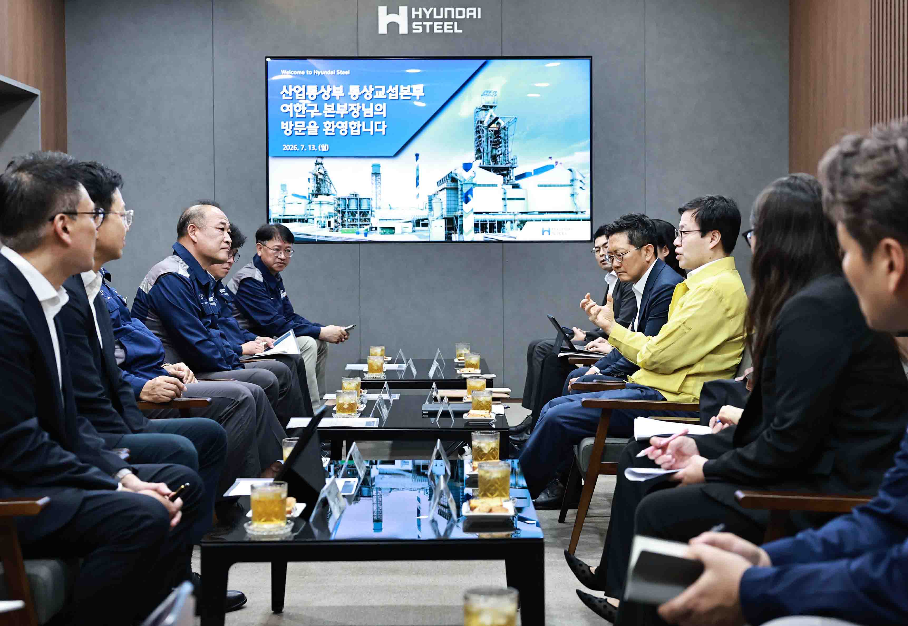 현대제철 당진제철소 현장방문 4