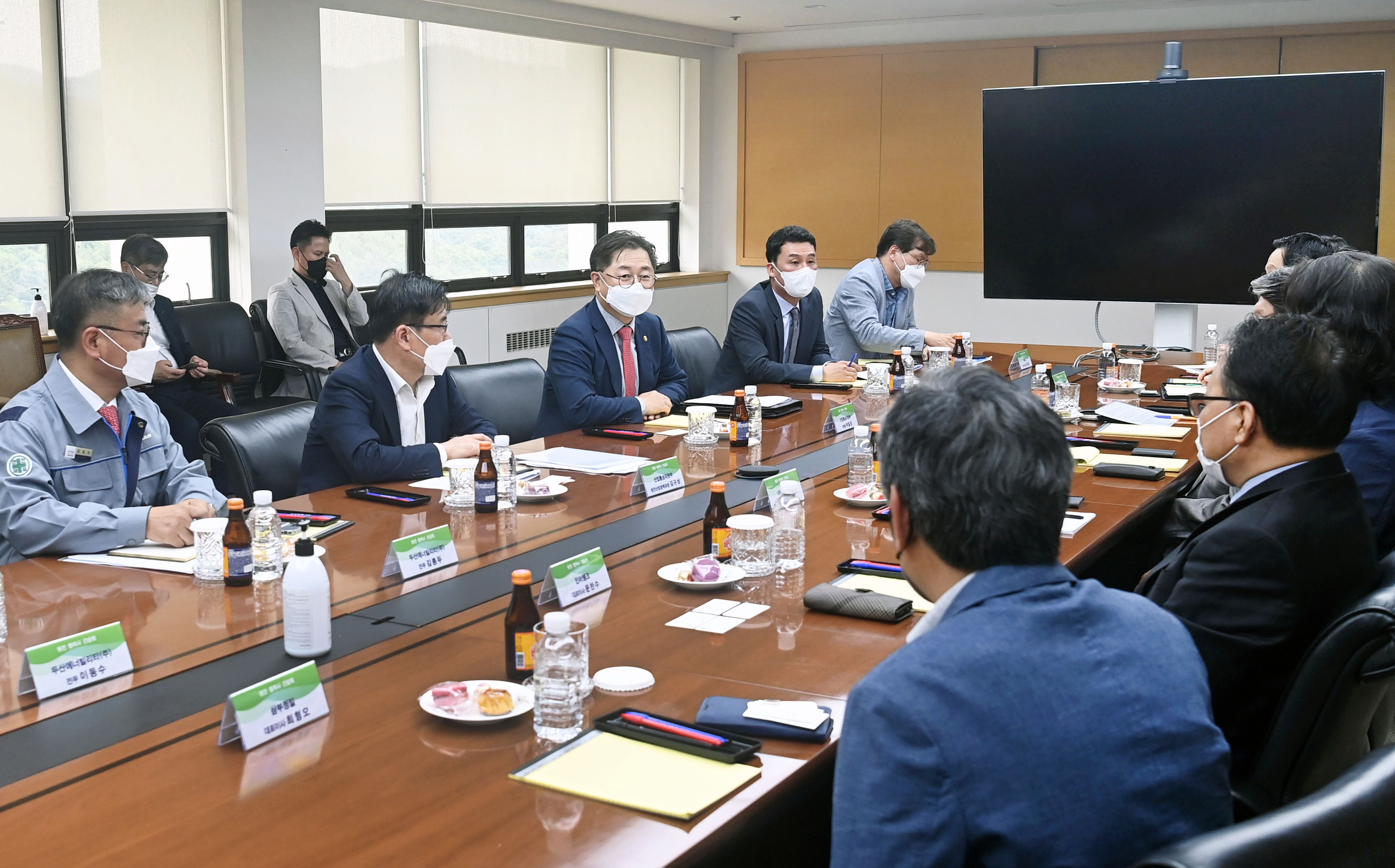 창원지역 원전업계 기업인 간담회 5