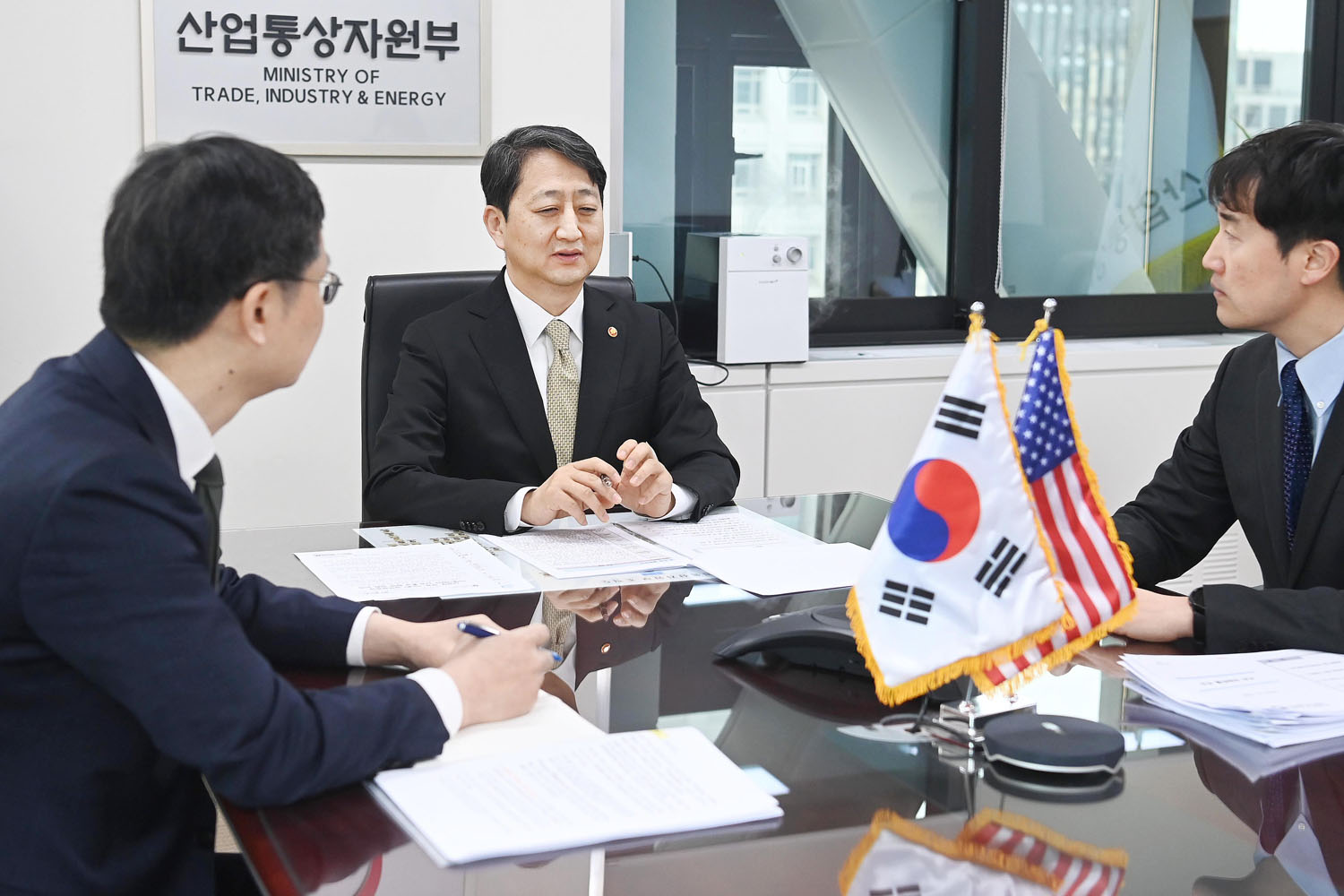 미국 상무부 장관 유선면담 5