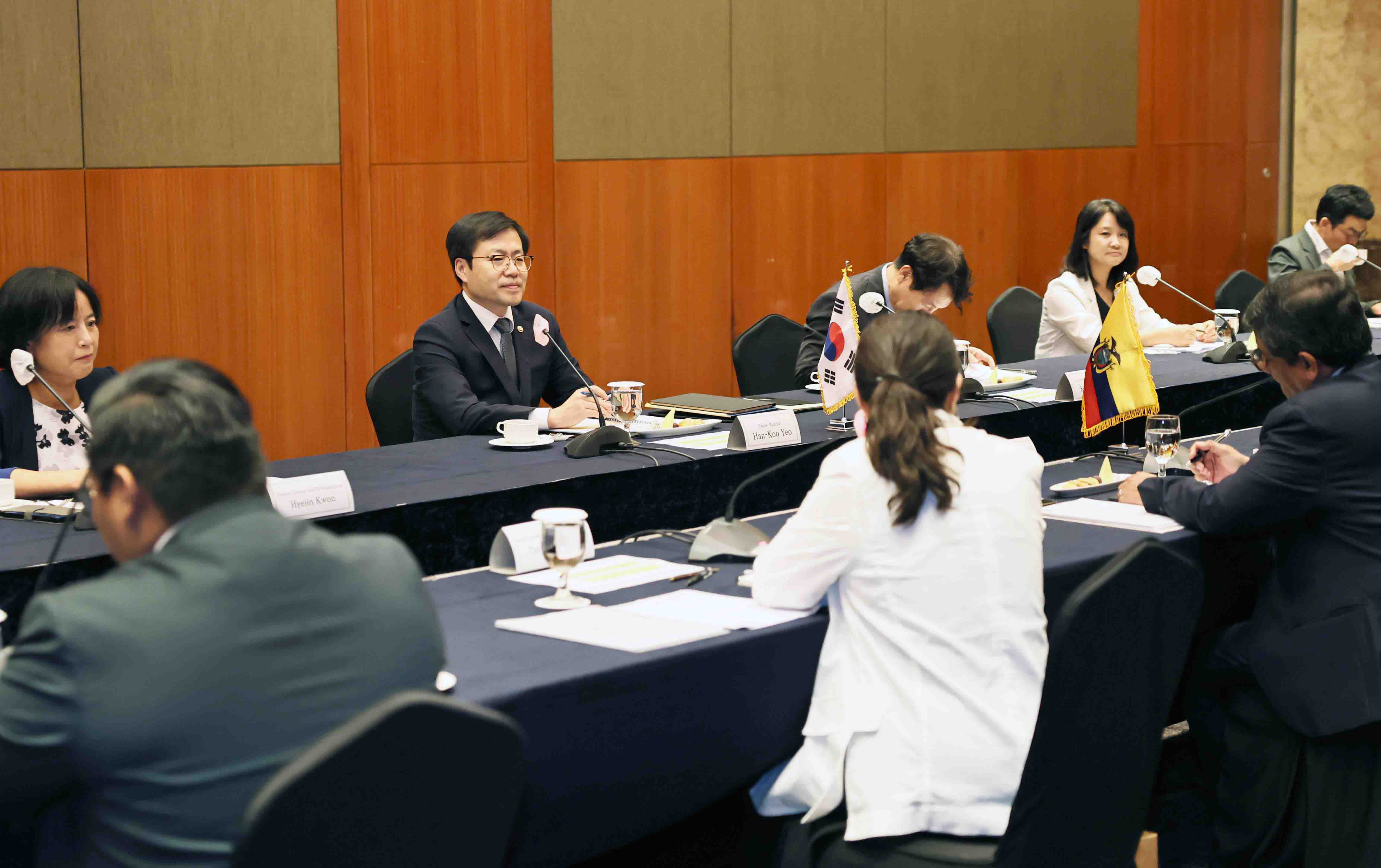 에콰도르 생산통상투자수산부 장관 면담 5
