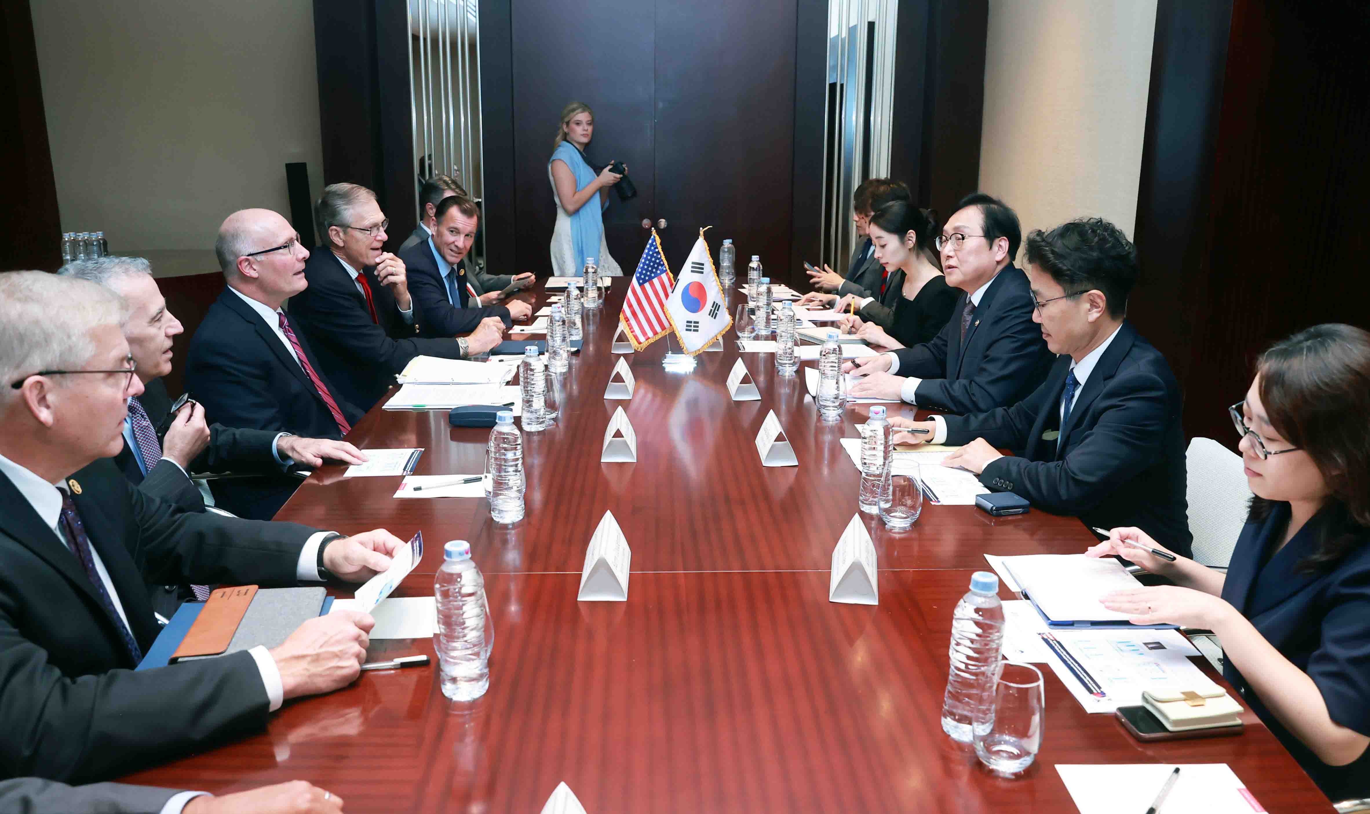 미국 하원의원단 면담 2