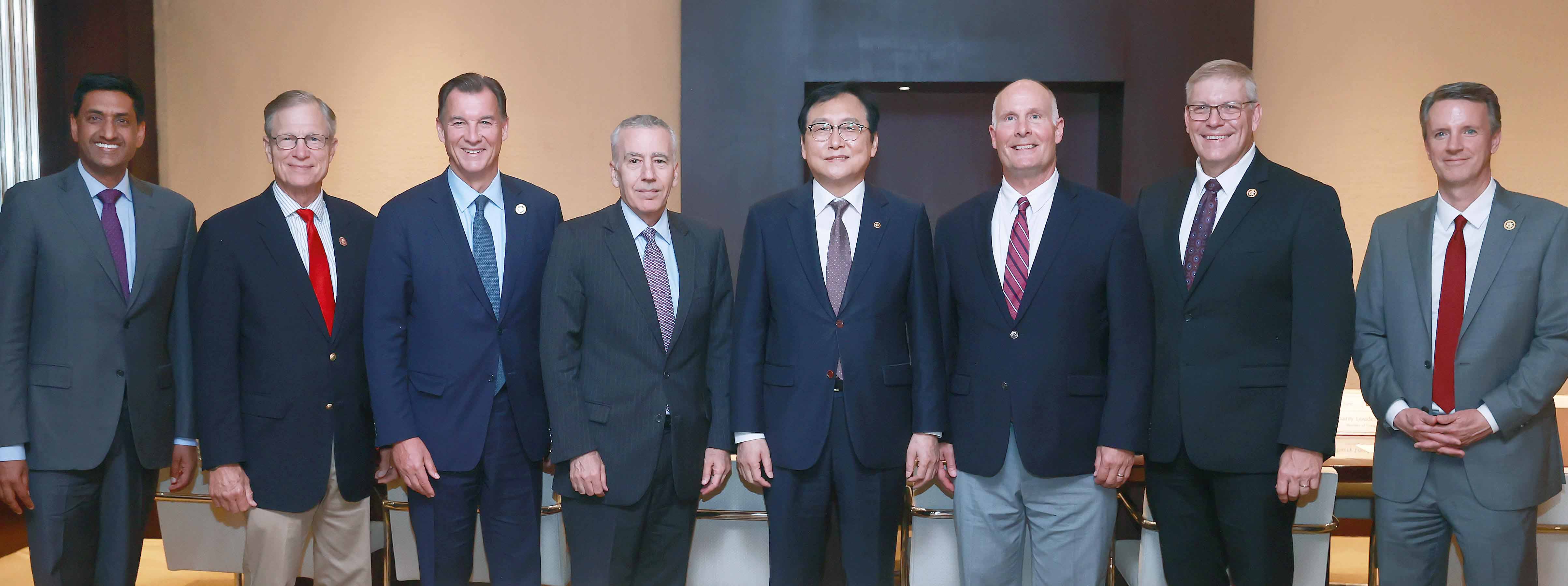 미국 하원의원단 면담 1