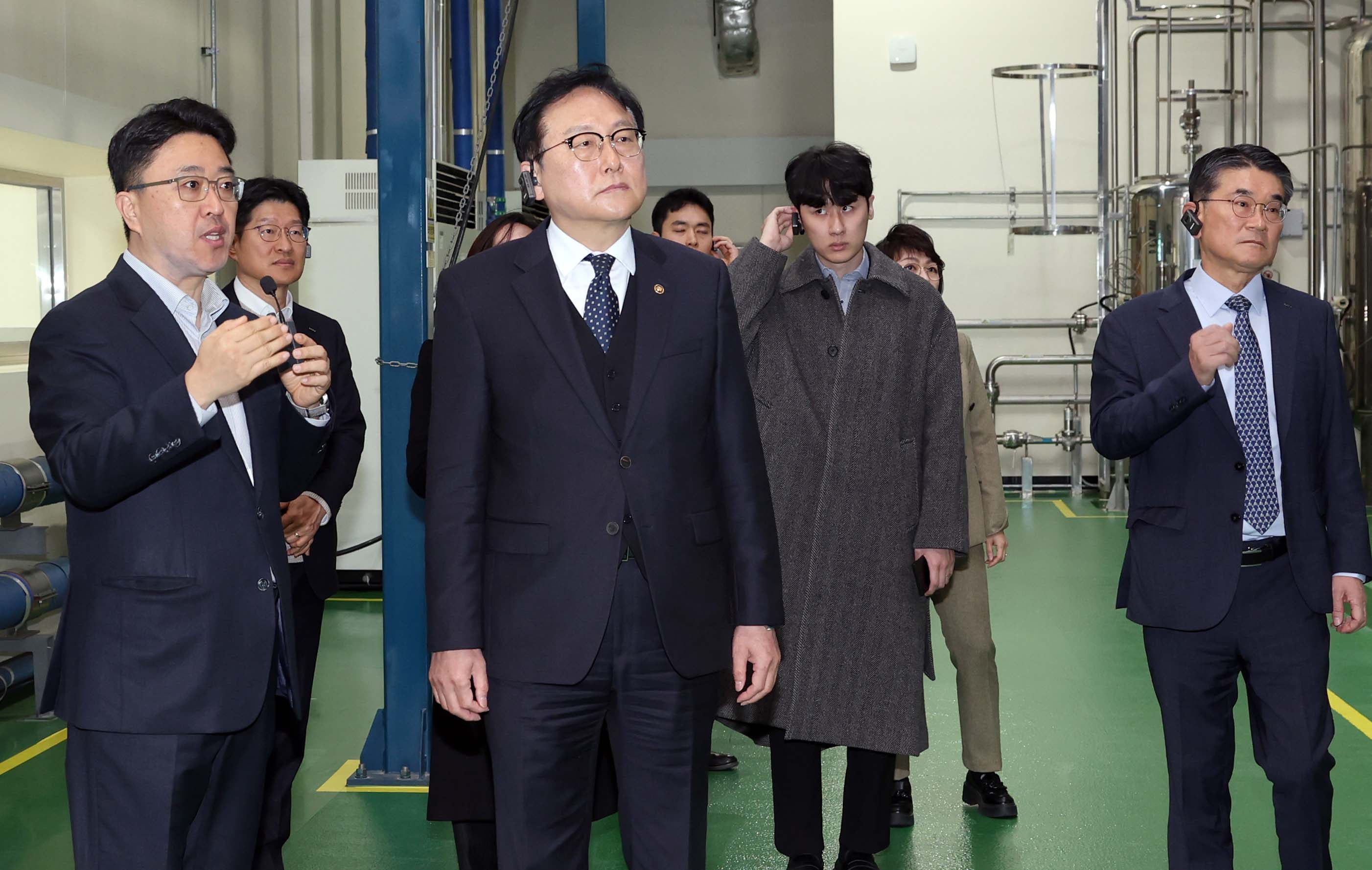 바이오 수출기업인 셀트리온 현장방문 1