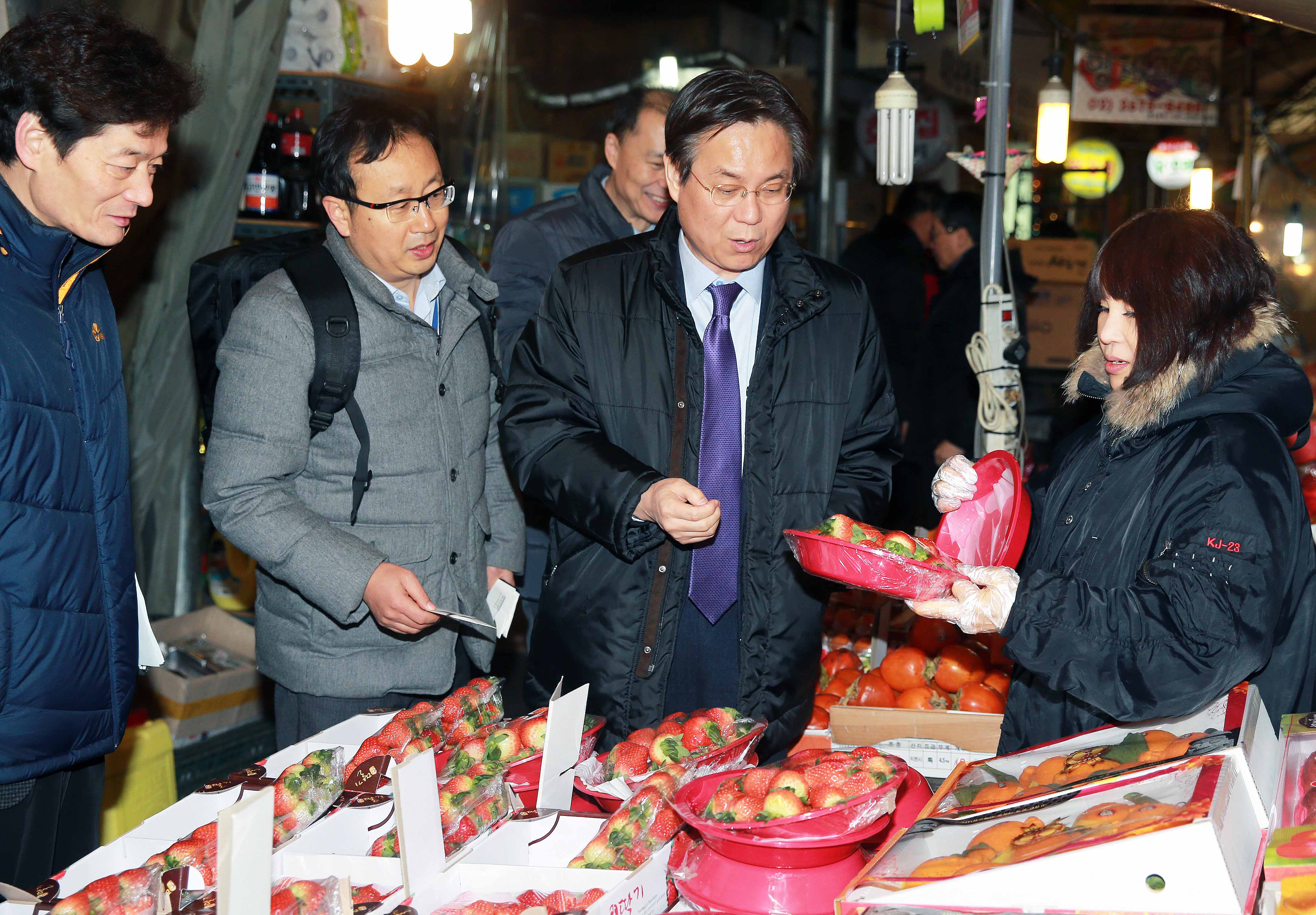 전통시장인 영등포시장 방문  1