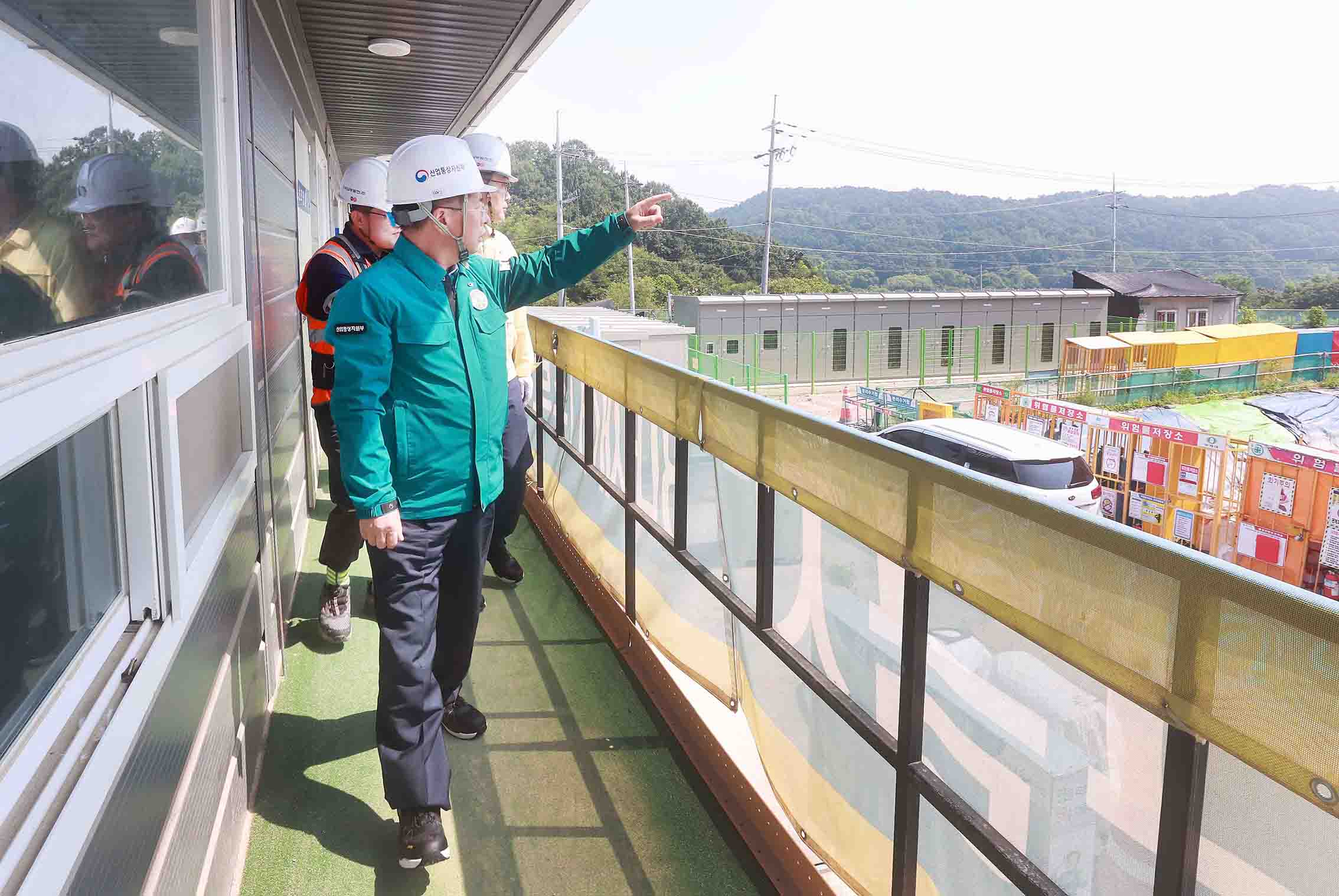 여름철 재난 대비 신세종복합화력발전소 건설현장 안전점검 3