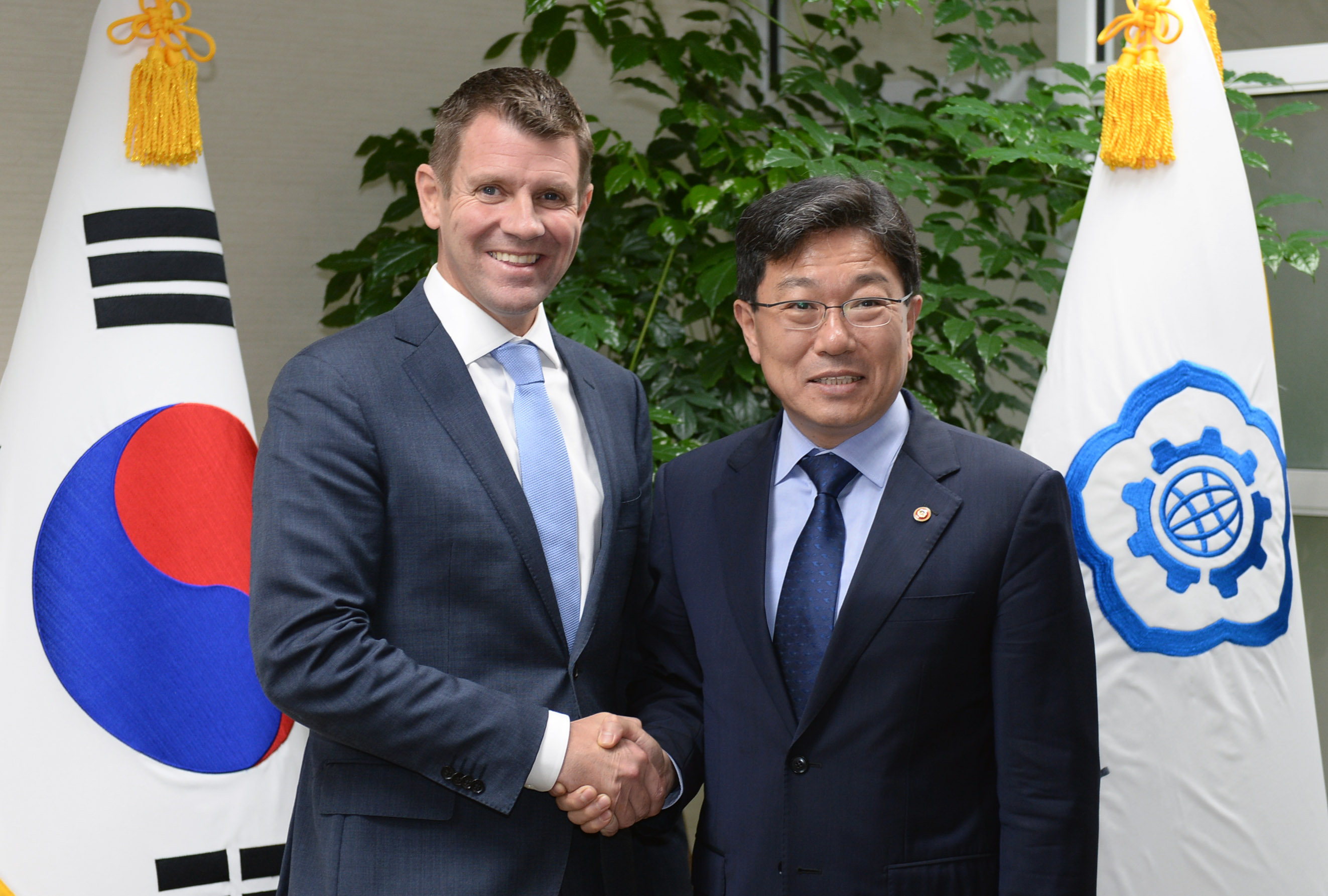 호주 뉴 사우스 웨일즈(NSW)주 총리 면담 1