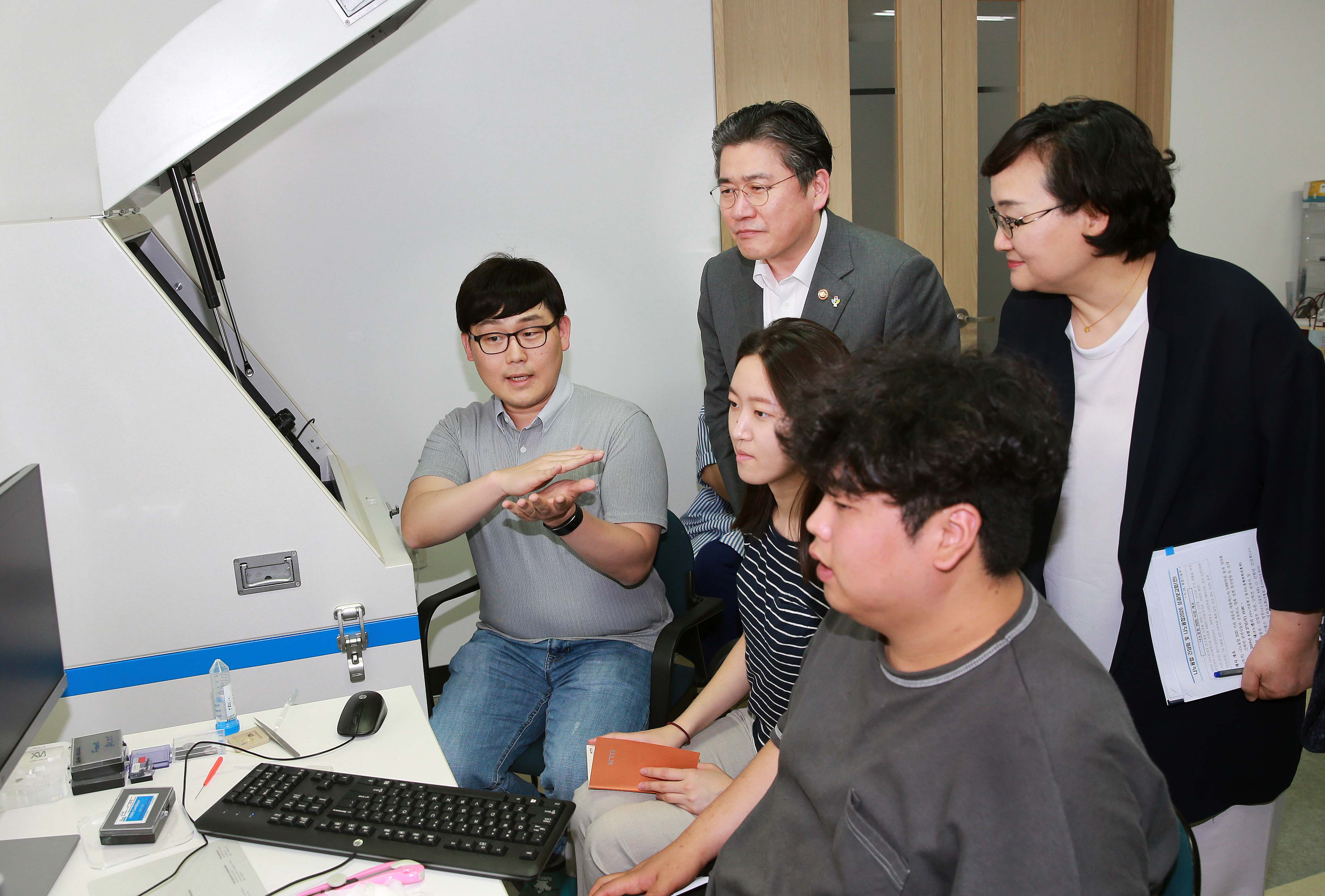 나노계측기기 전문기업인 파크시스템스 현장방문 3
