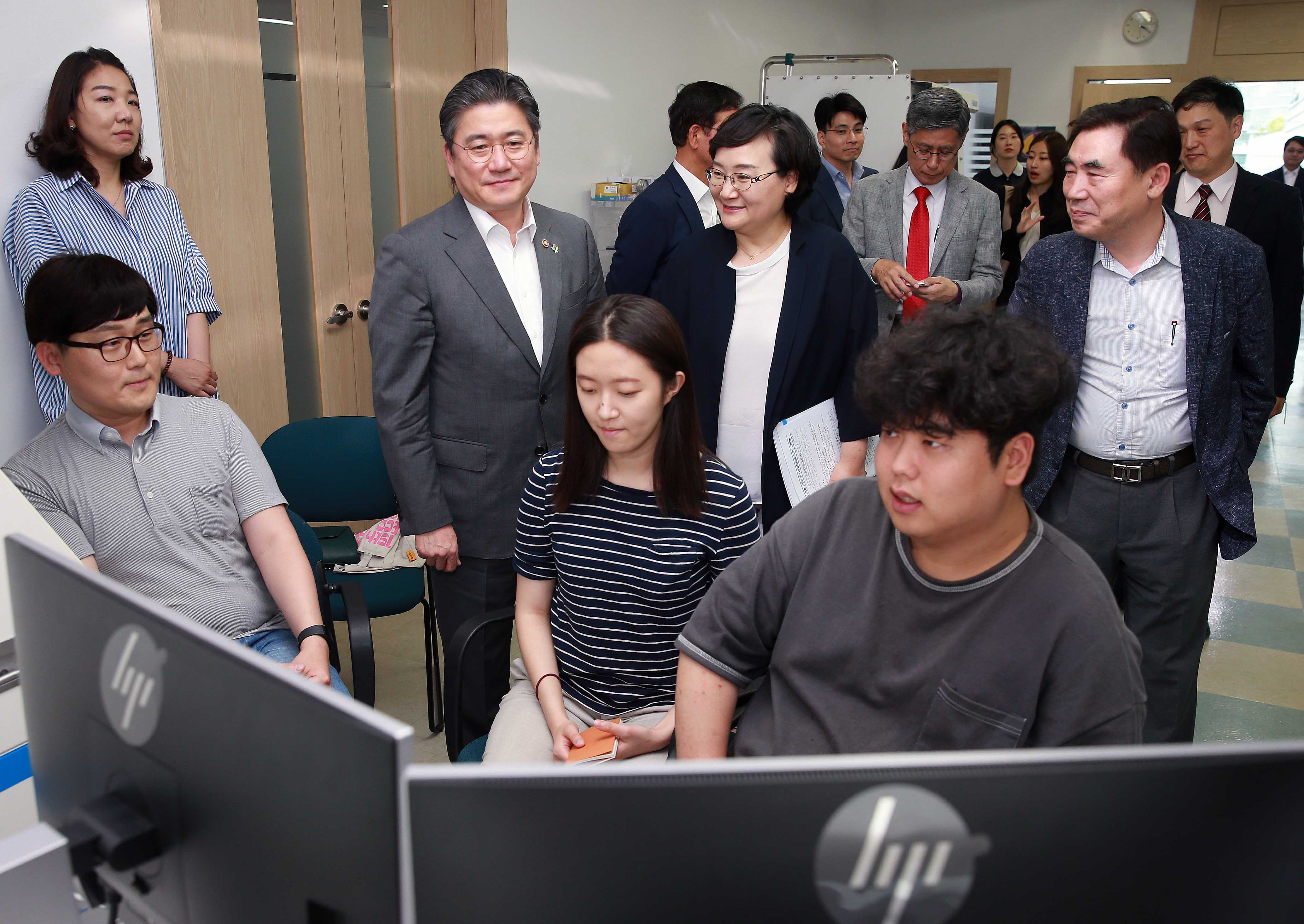 나노계측기기 전문기업인 파크시스템스 현장방문 1