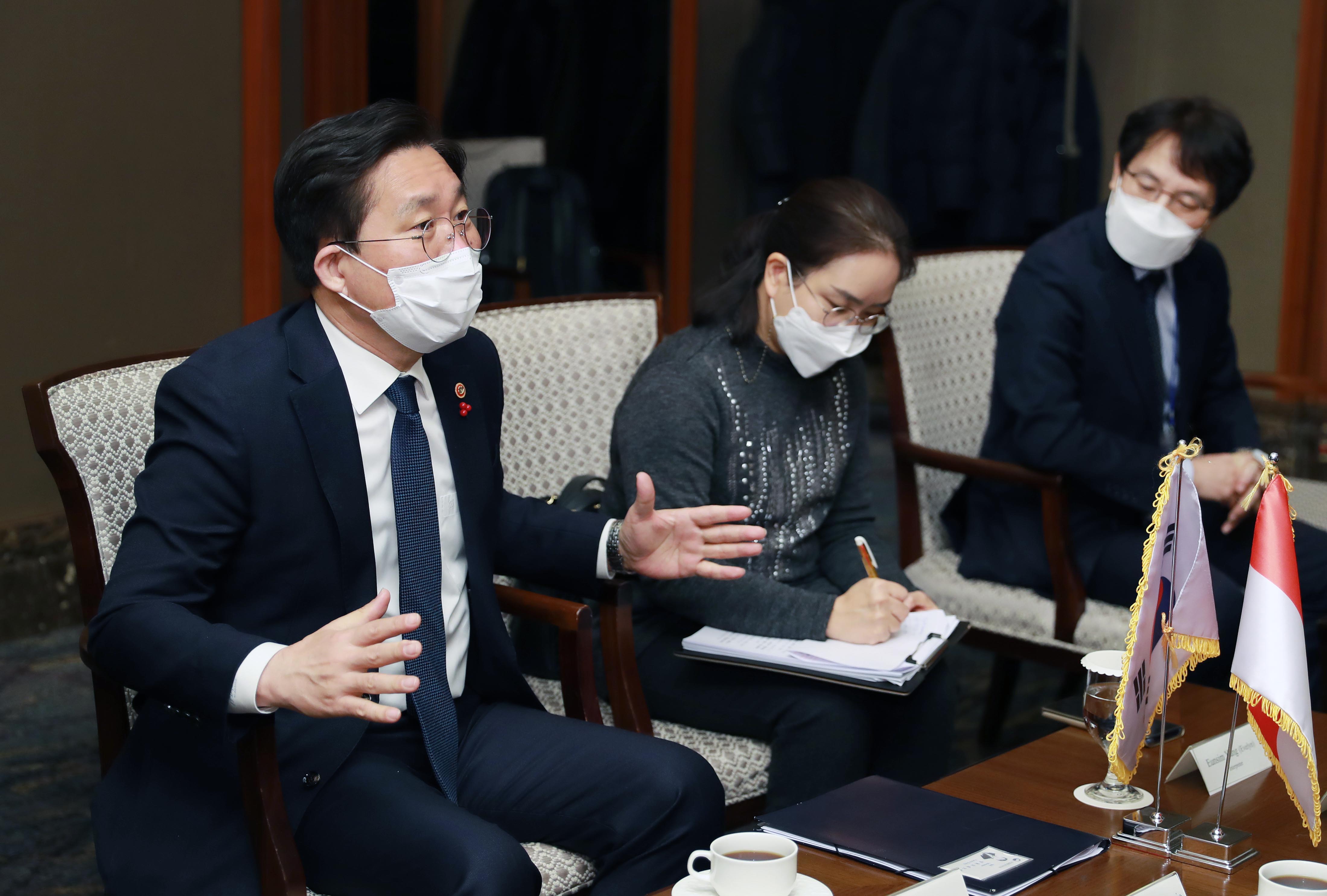 인도네시아 무역부 장관 면담 3
