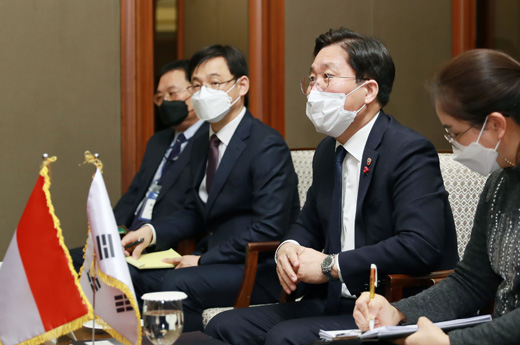 인도네시아 무역부 장관 면담 1