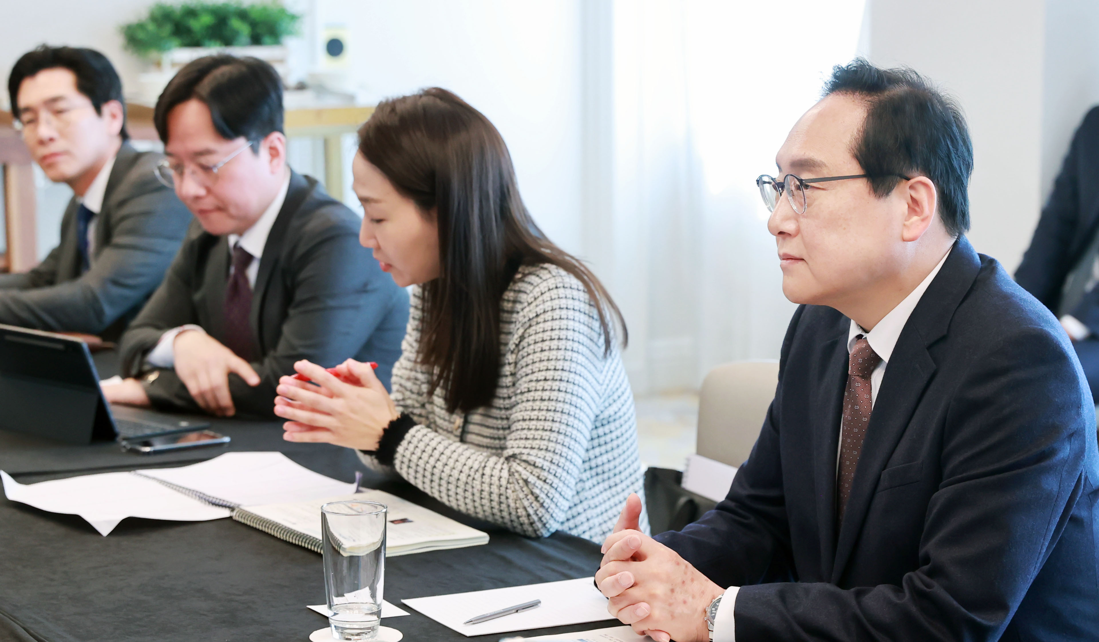미국 쉐브론사 대표 면담 4