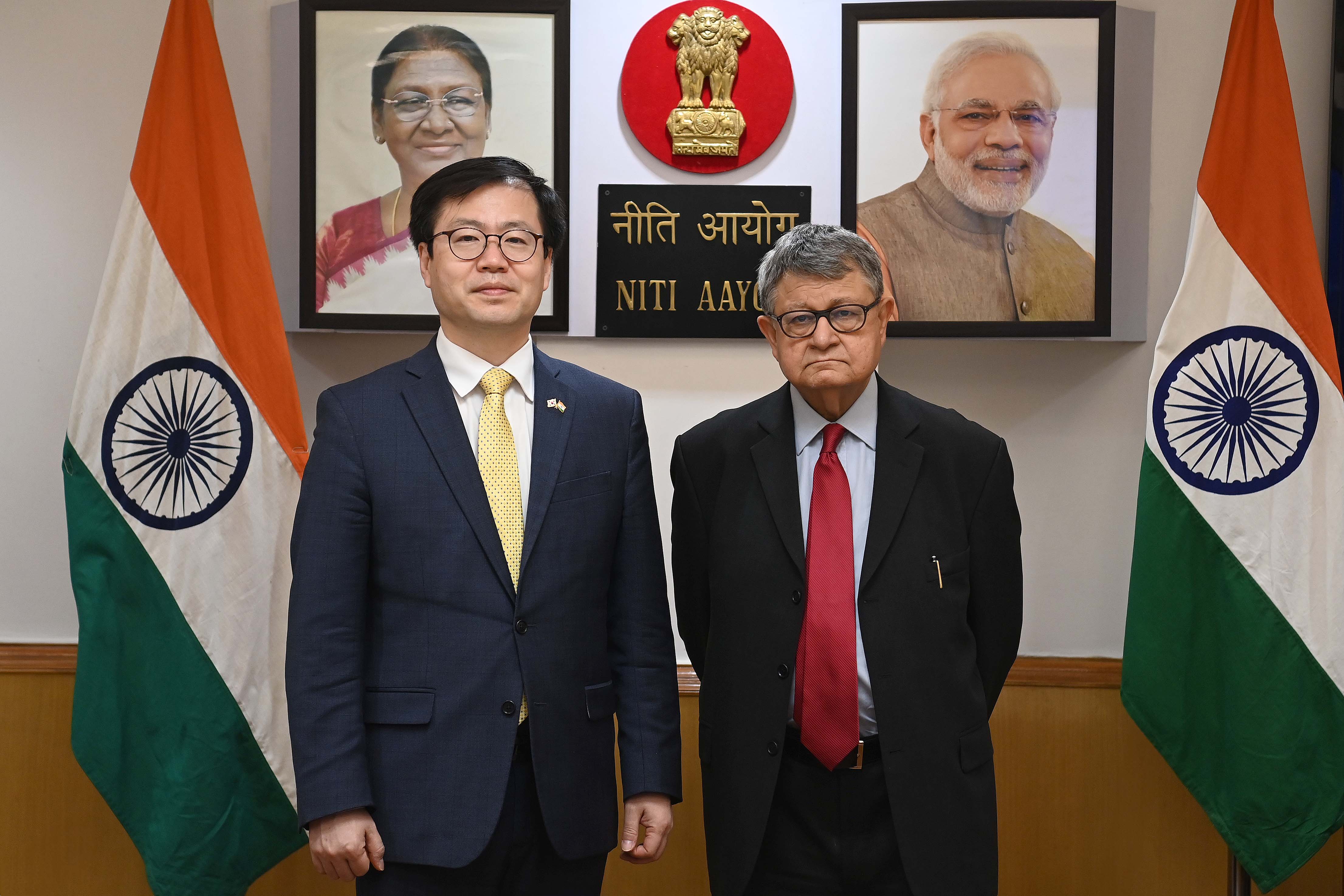 NITI Aayog 부의장 면담 1