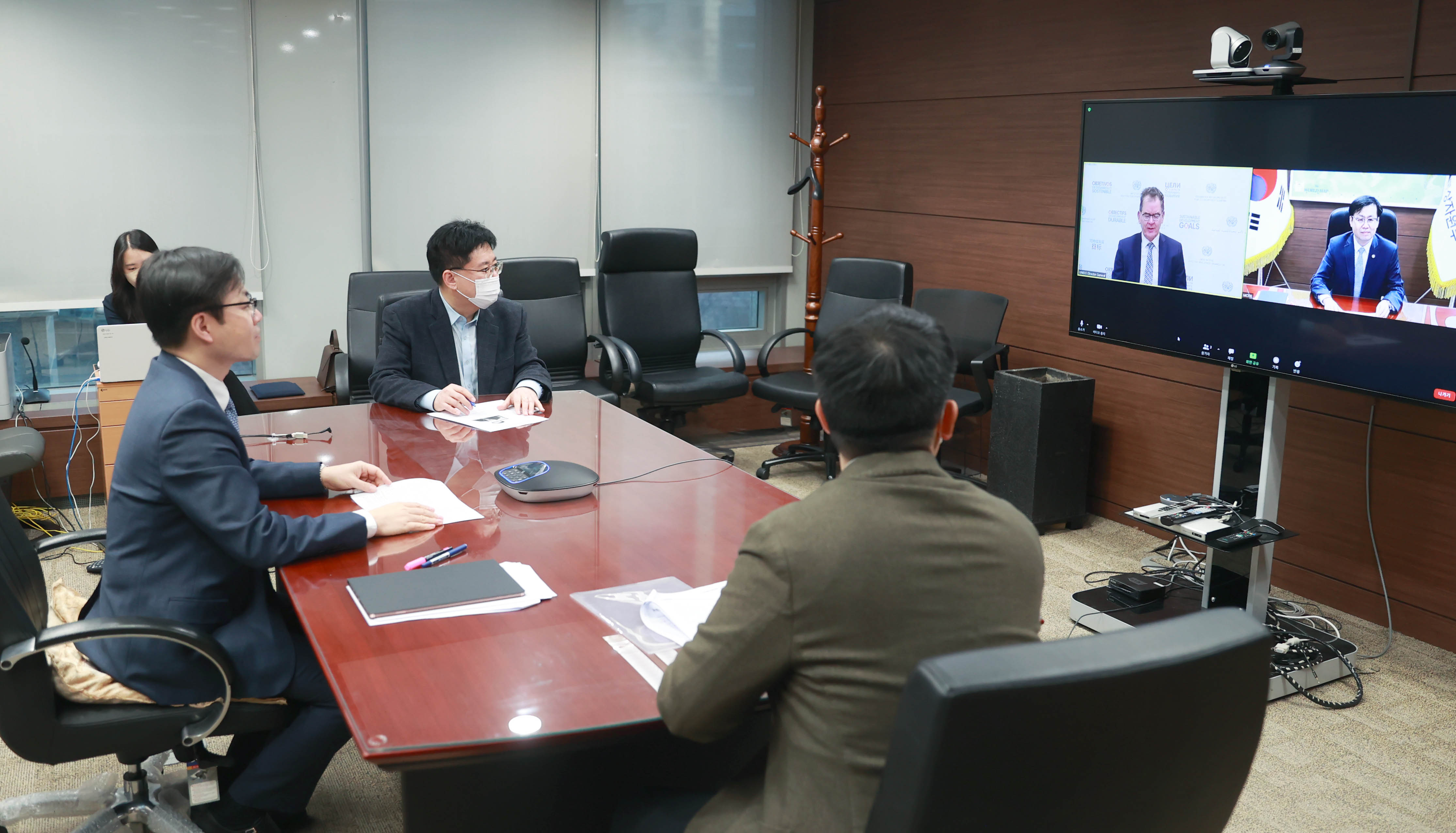 유엔공업개발기구(UNIDO) 사무총장 면담 6