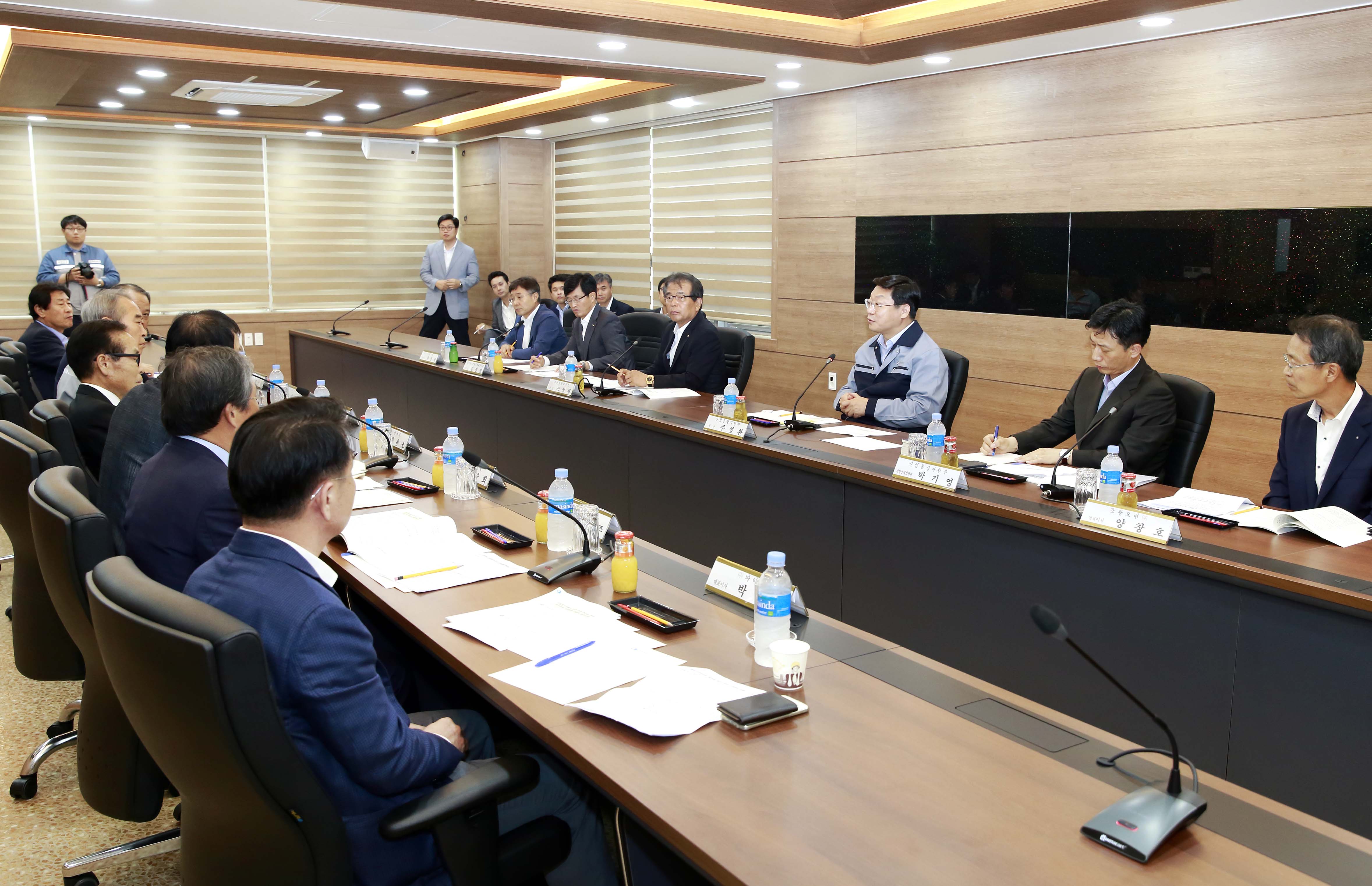 부산지역 조선·조선기자재 대표와의 간담회 2