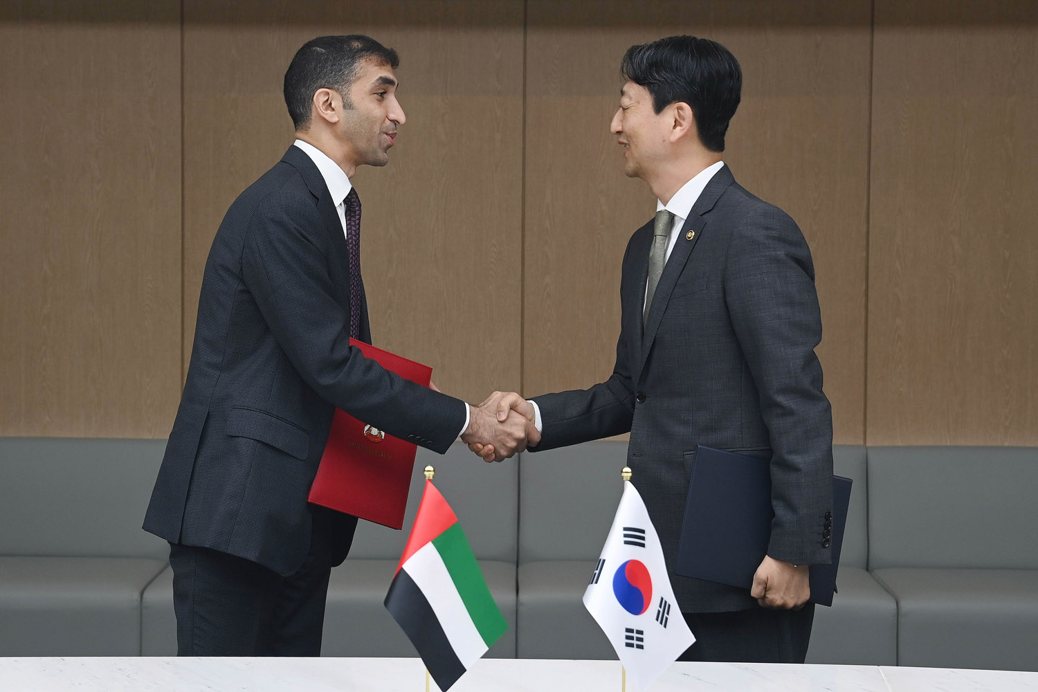한-UAE 포괄적경제동반자협정(CEPA) 협상 타결 서명식 3