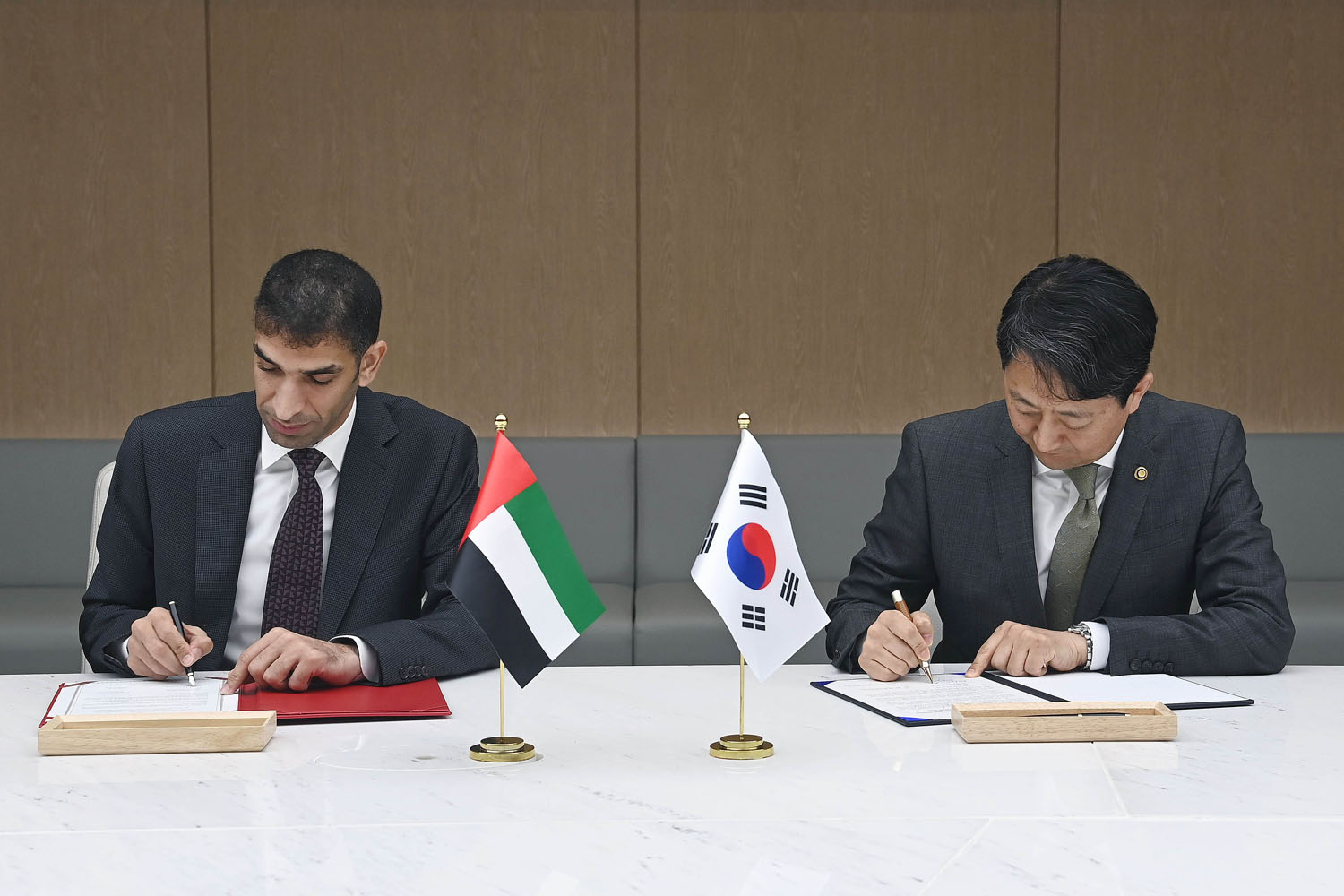 한-UAE 포괄적경제동반자협정(CEPA) 협상 타결 서명식 2