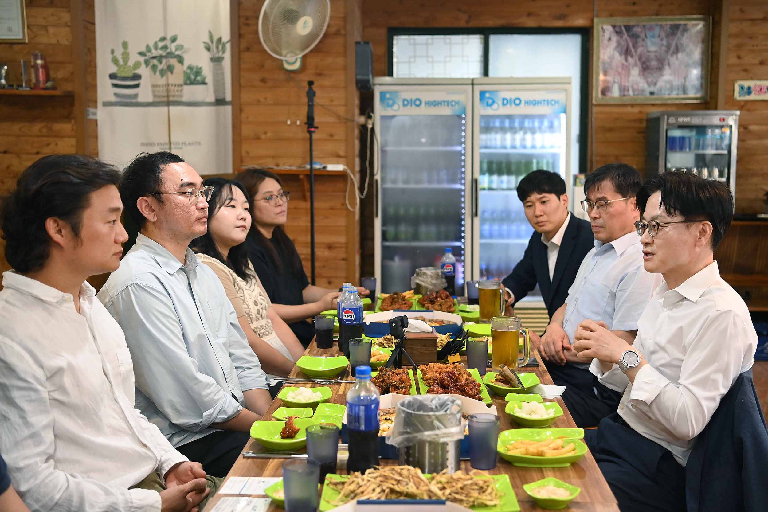 제주첨단과학기술단지 청년근로자 치맥 간담회 3
