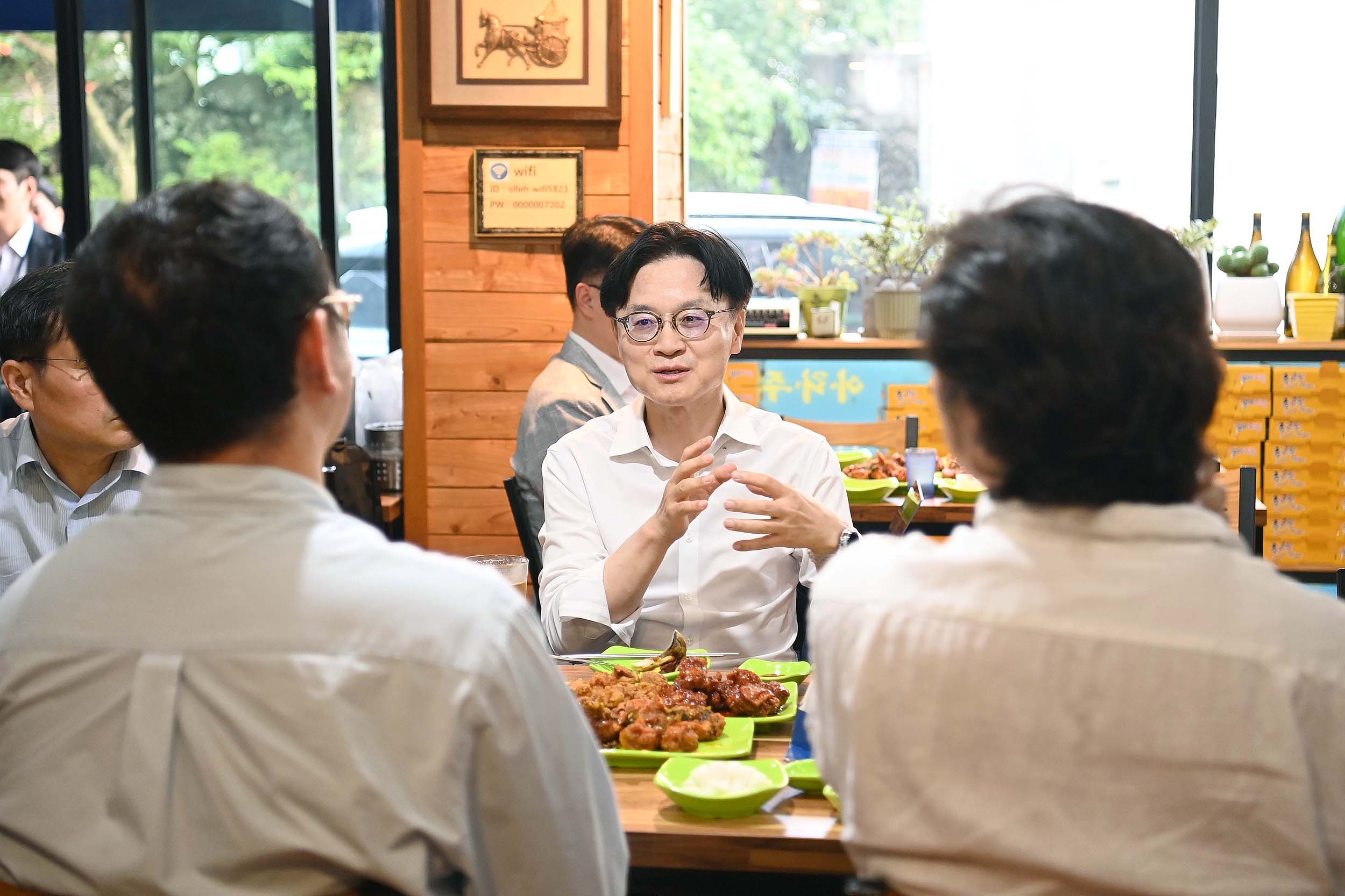 제주첨단과학기술단지 청년근로자 치맥 간담회 2