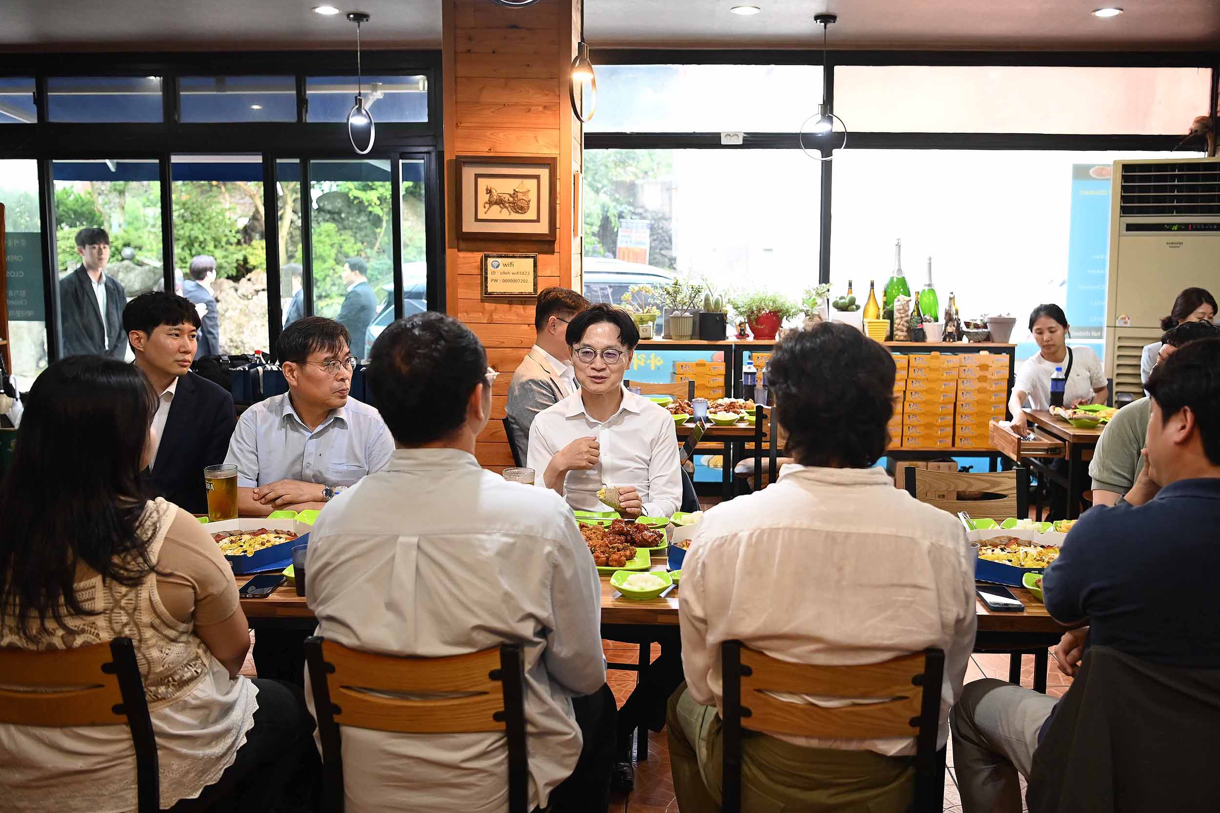 제주첨단과학기술단지 청년근로자 치맥 간담회 5