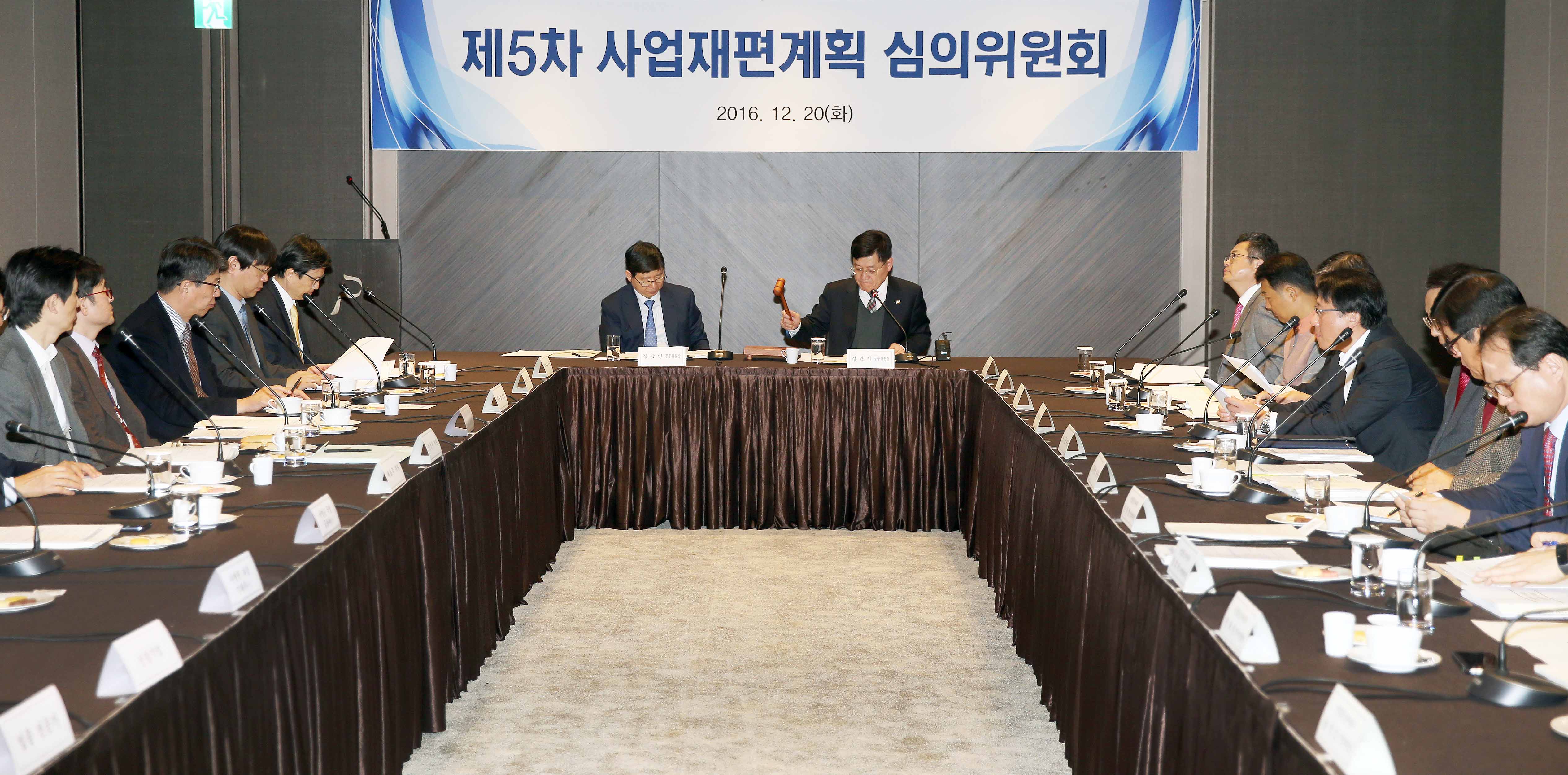 제5차 사업재편계획 심의위원회 1