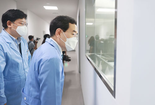 글로벌 헬스케어 기업인 대웅제약 오송공장 현장방문 1