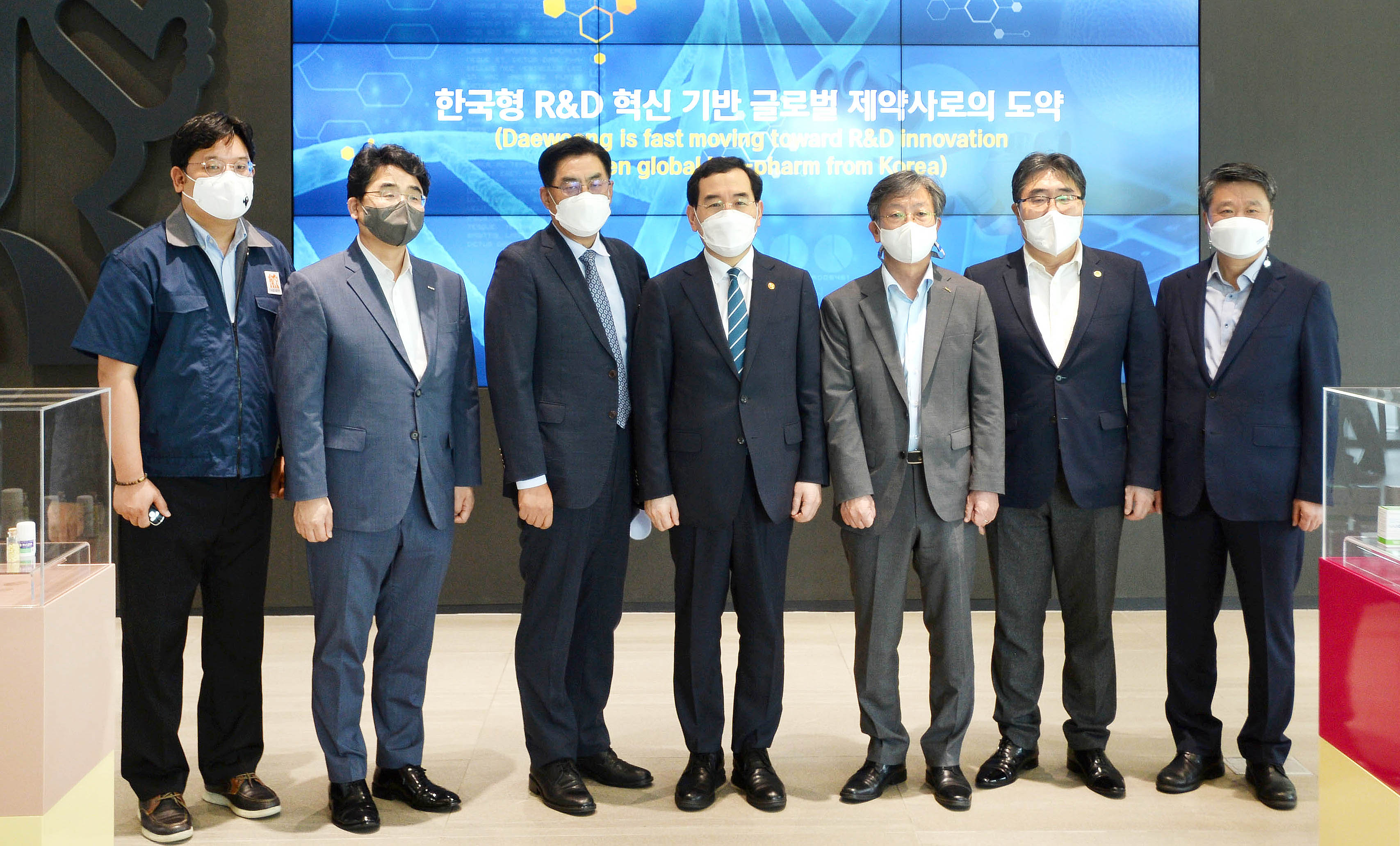 글로벌 헬스케어 기업인 대웅제약 오송공장 현장방문 6