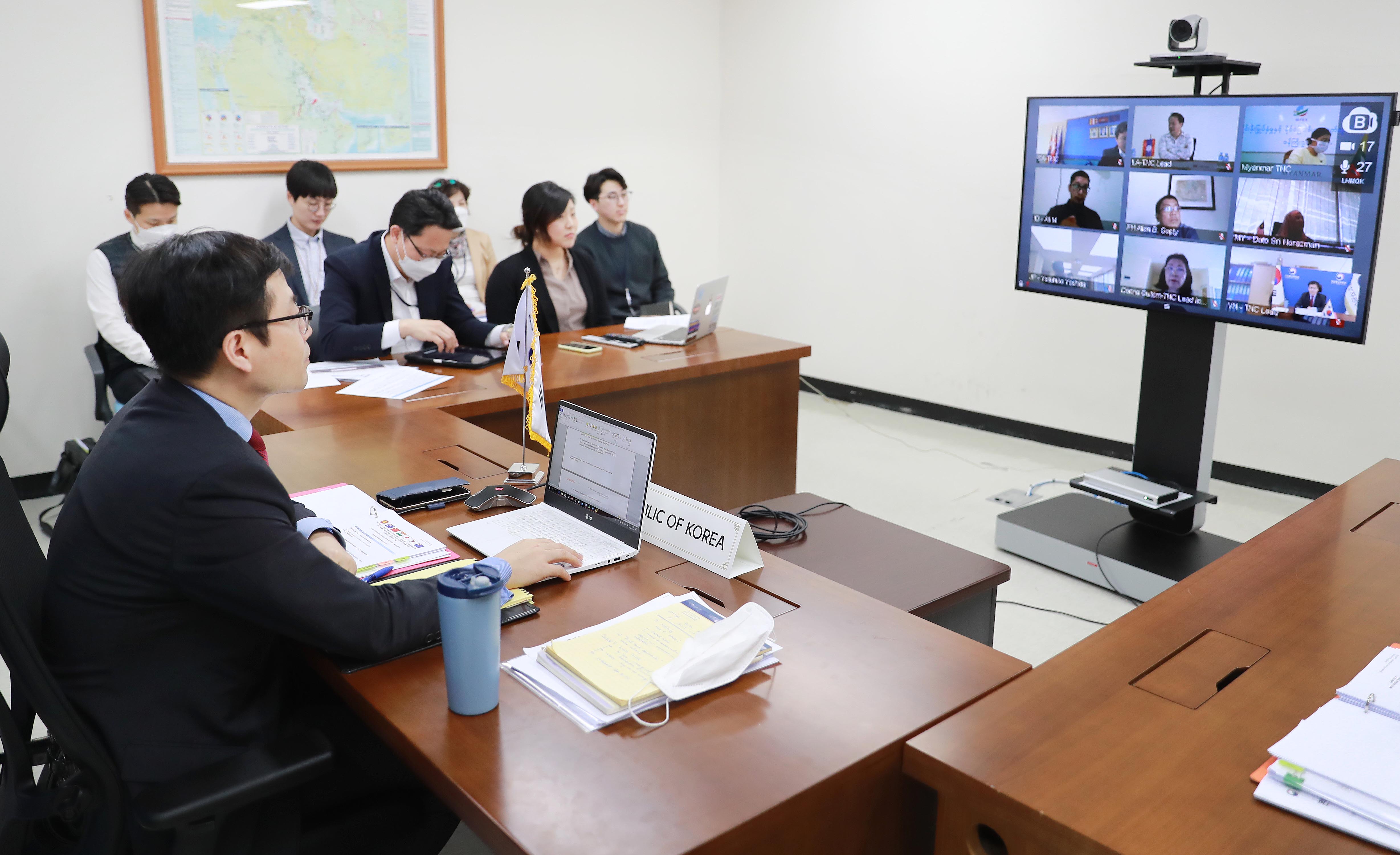 제29차 RCEP 공식협상 영상회의 3