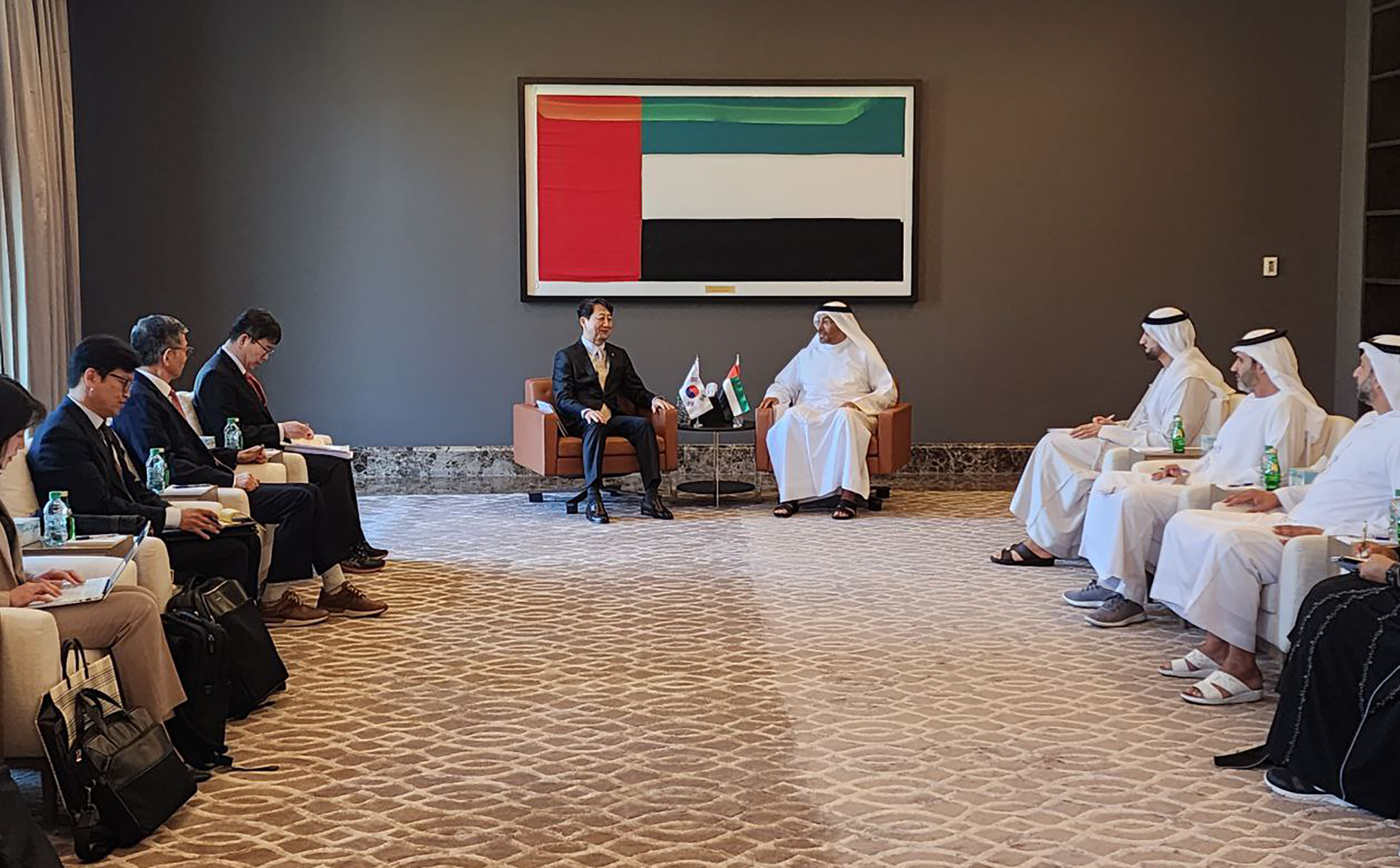 UAE 국무장관 면담 3
