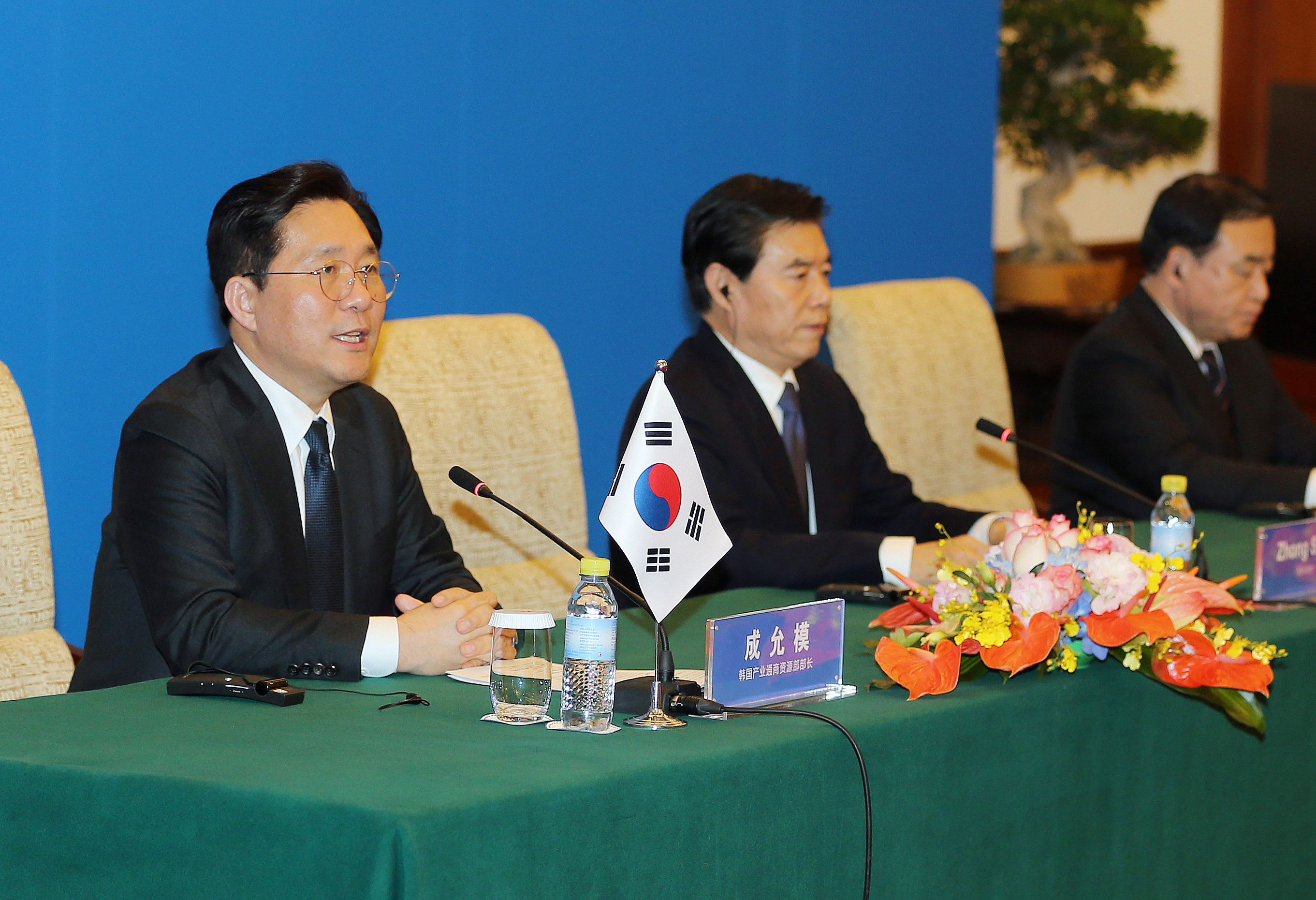 제12차 한일중 경제통상장관회의 결과관련 공동기자회견  2