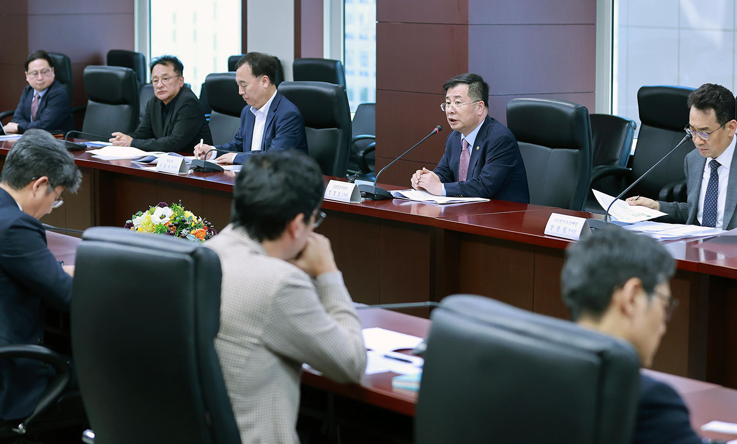 10대 제조기업 기업 투자 간담회 5
