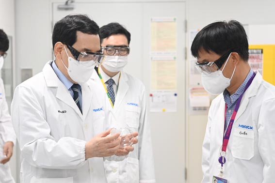 머크 라이프사이언스 한국생명과학운영본부 현장방문 1