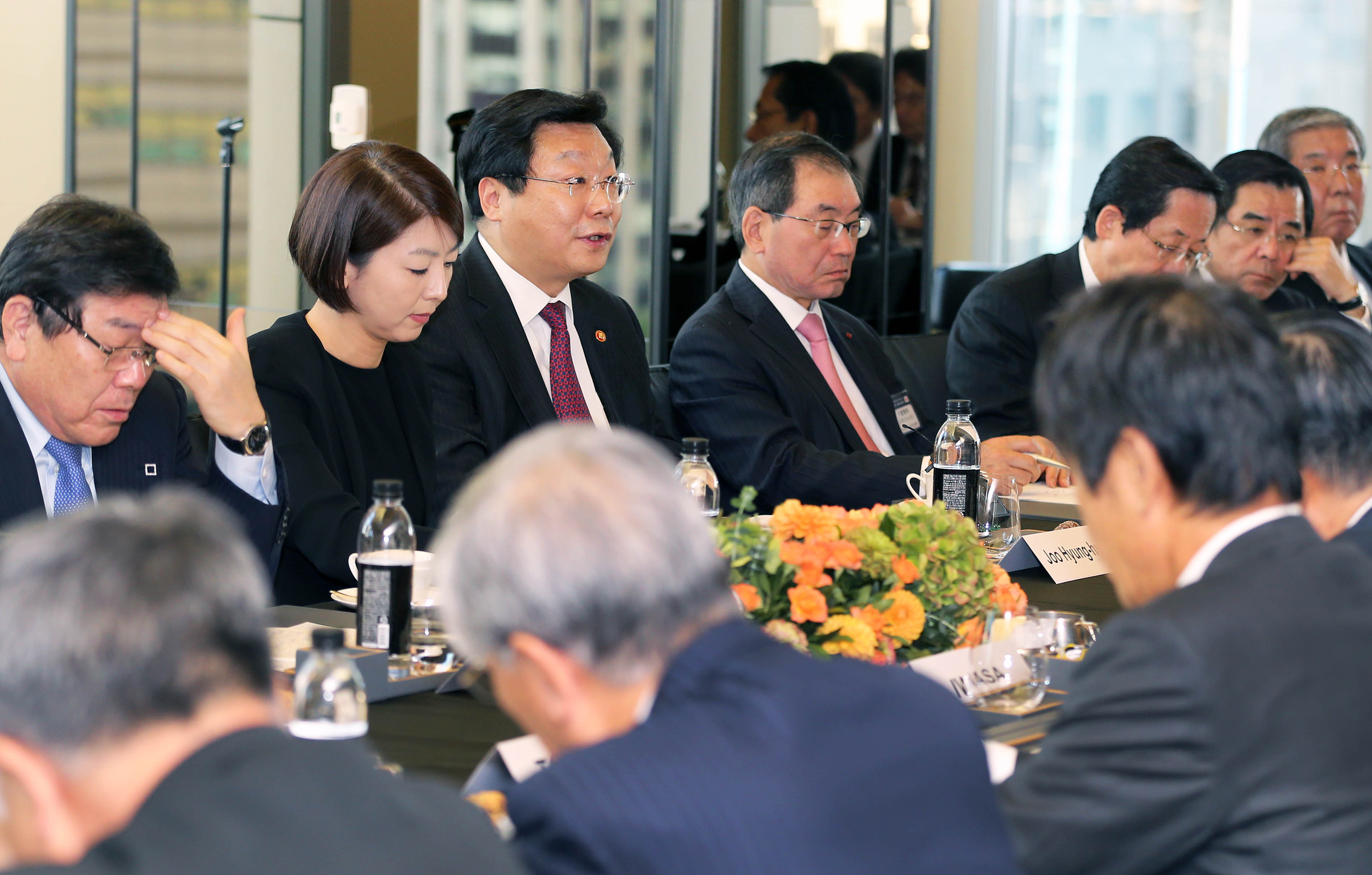 일본 경제단체연합회 대표단 면담 3