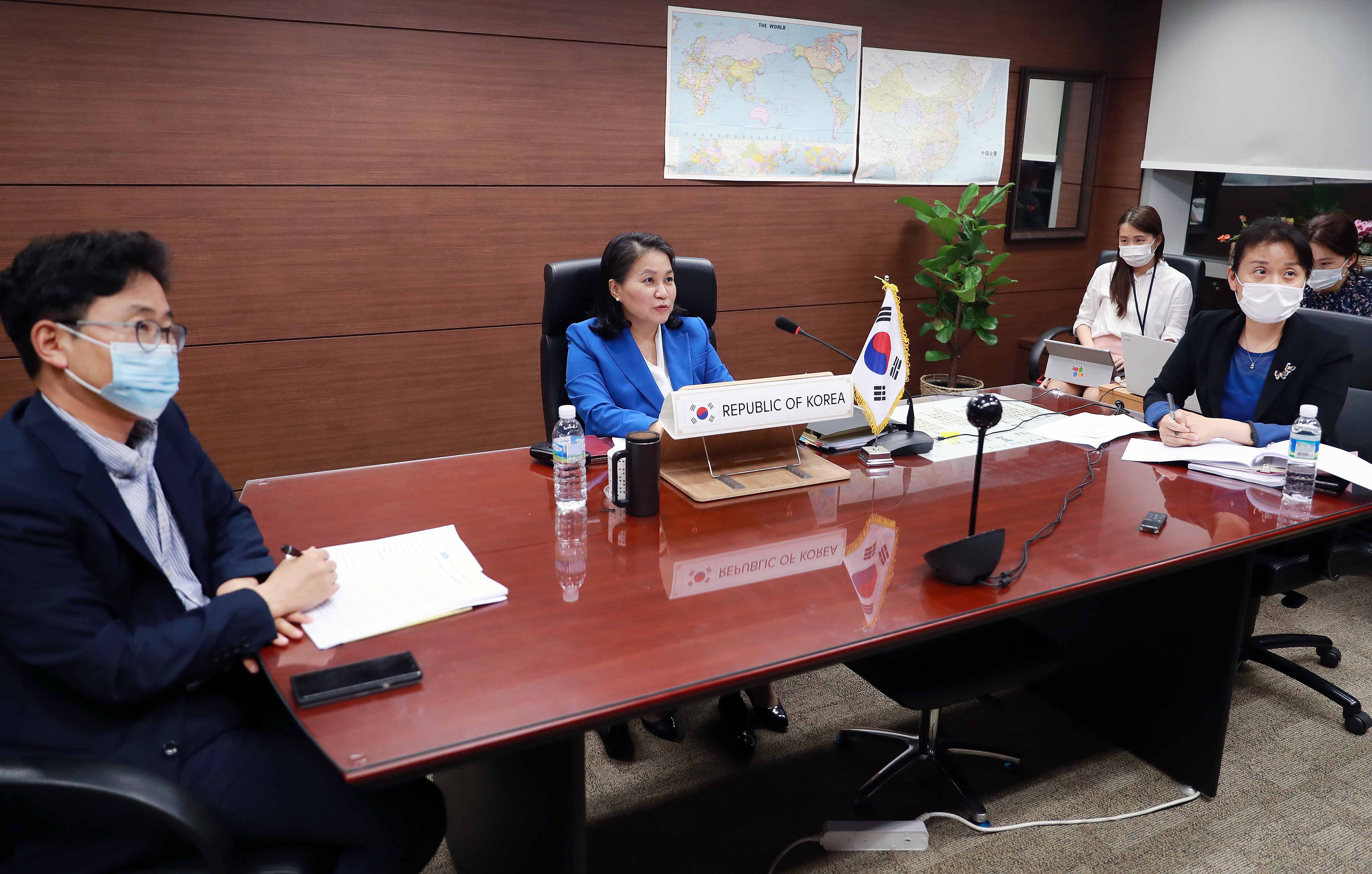 세계경제포럼 통상 이사회 영상회의 3