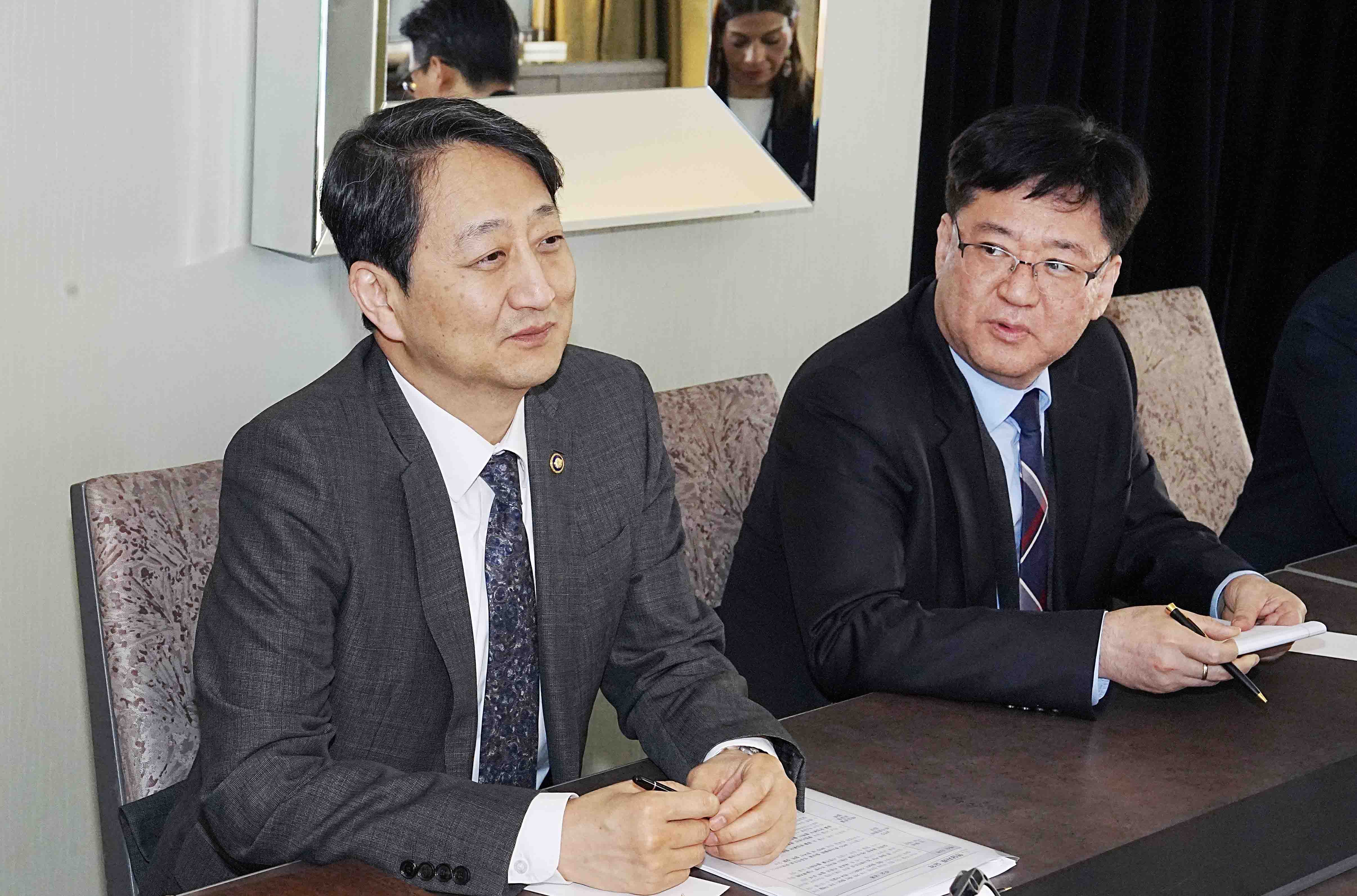칠레 외교부 국제통상차관 면담 2