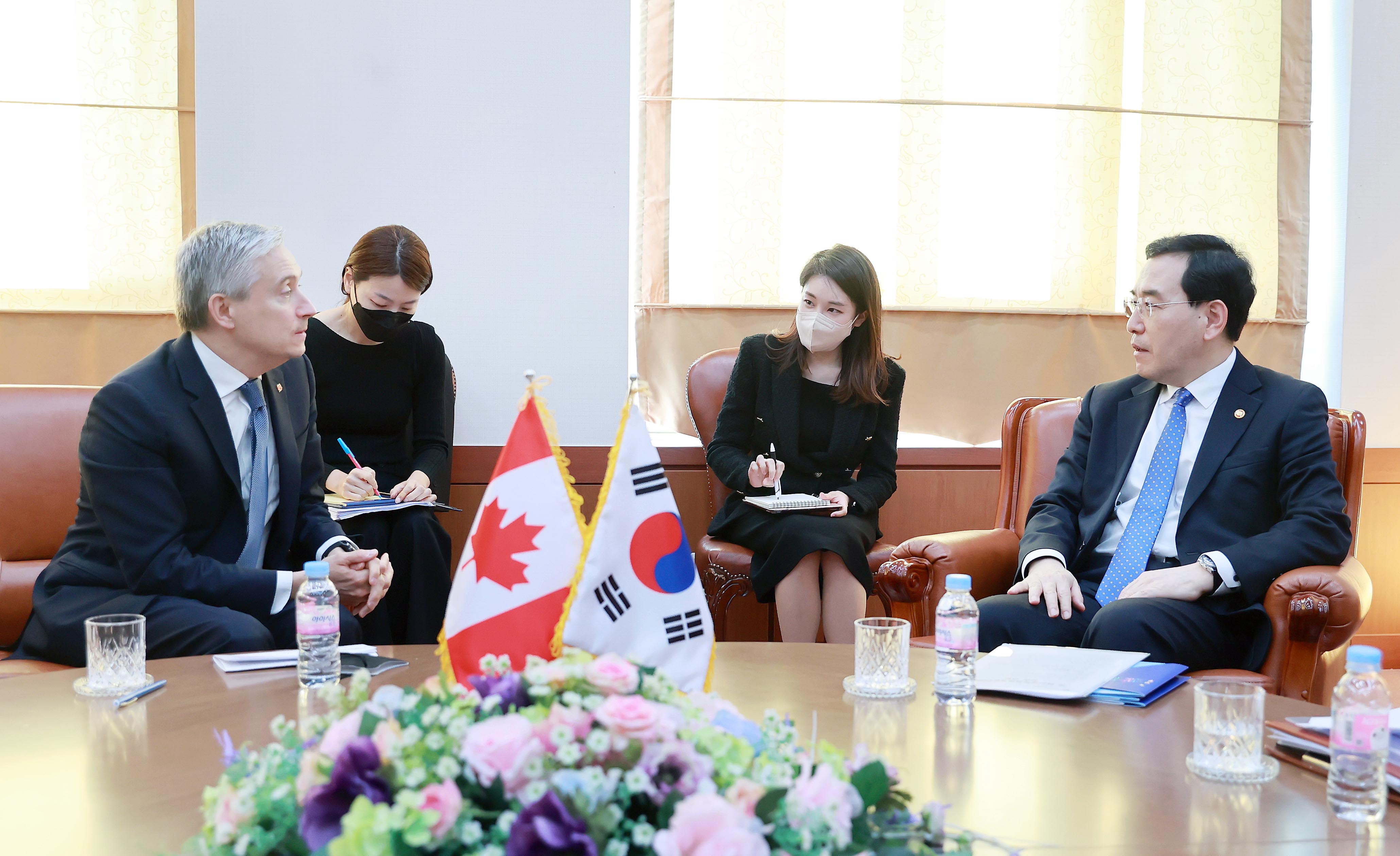 캐나다 혁신과학경제개발부 장관 면담 4