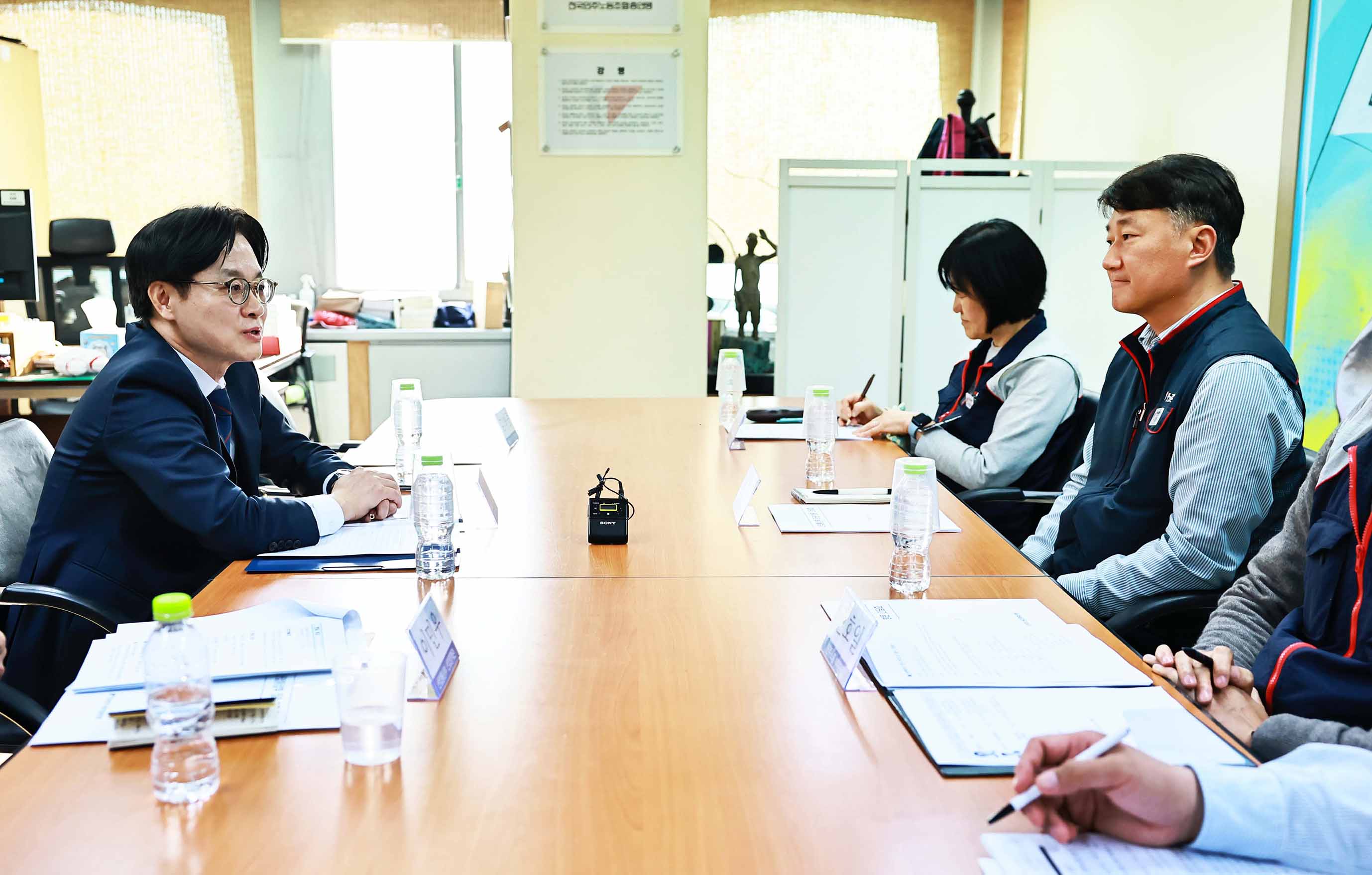민주노총 위원장 면담 4