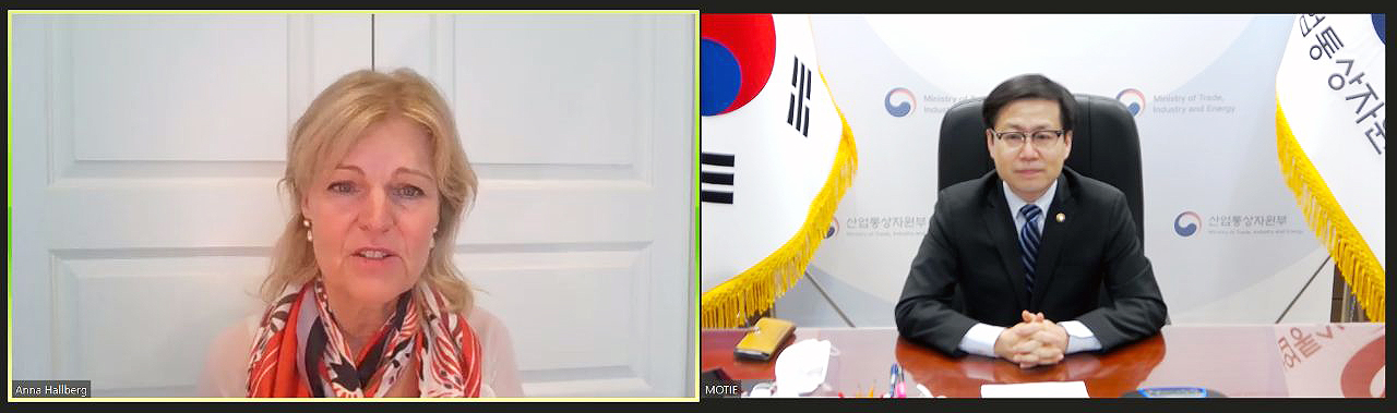 스웨덴 외교부 통상장관 면담 2