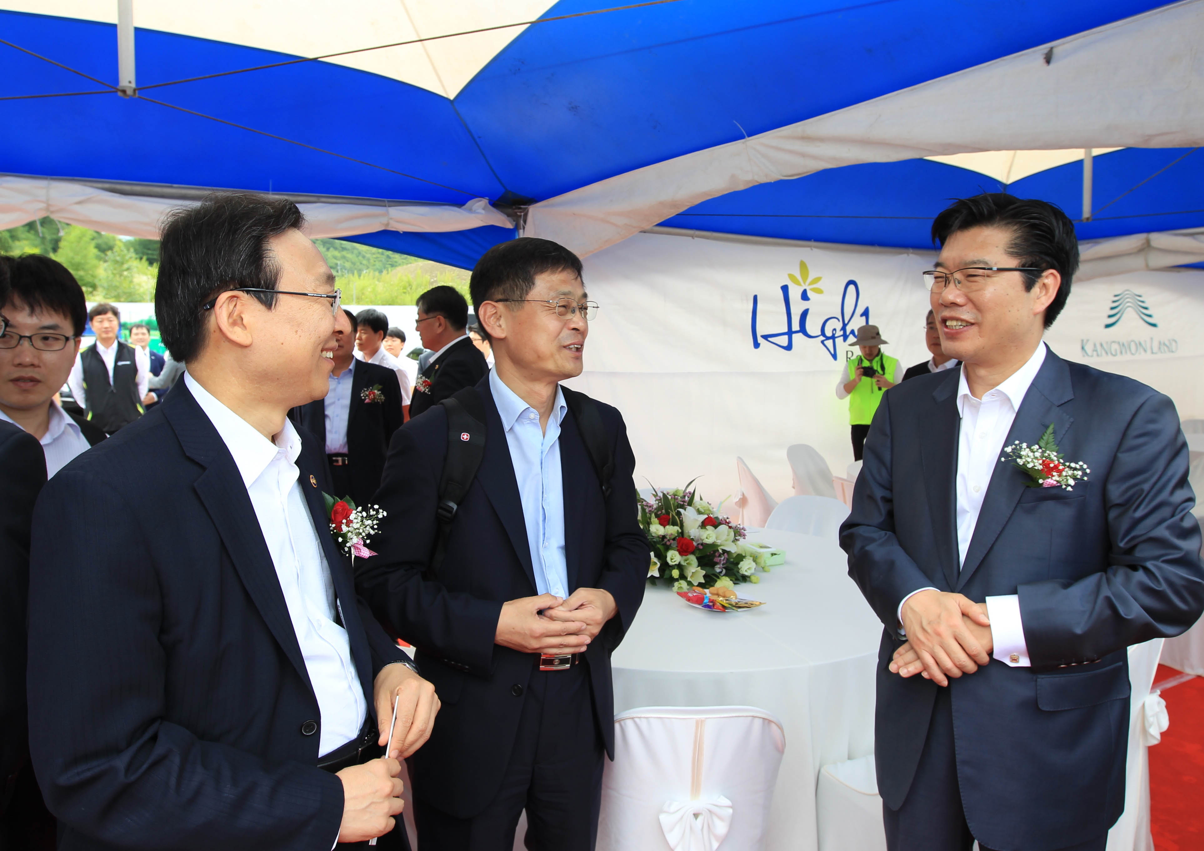 하이원 워터월드 신축공사 기공식 4