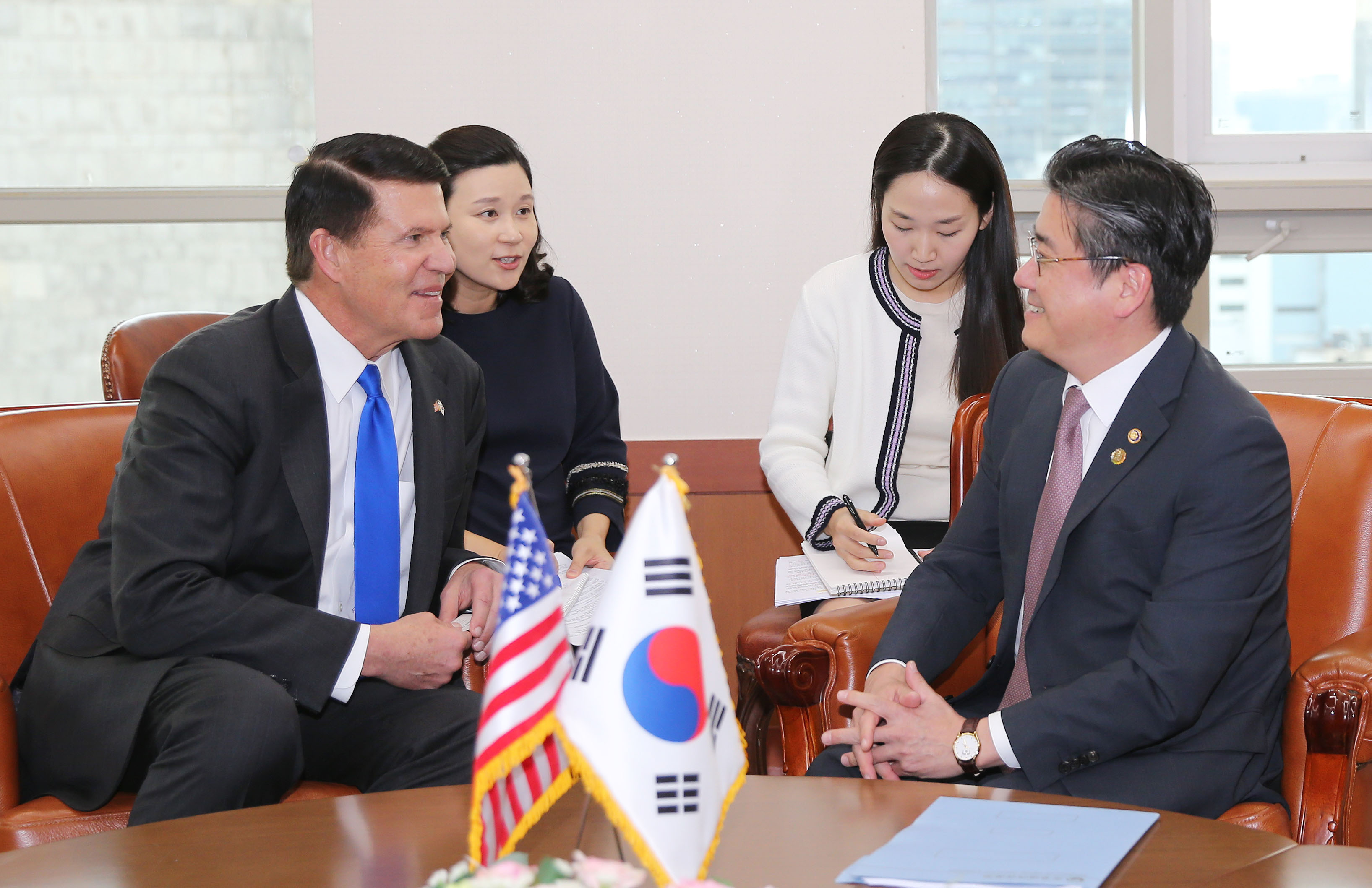 미국 국무부 차관 면담 2
