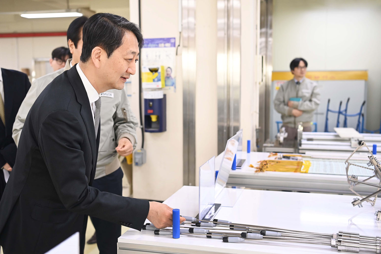 원전 계측기 전문기업인 우진 현장방문 2
