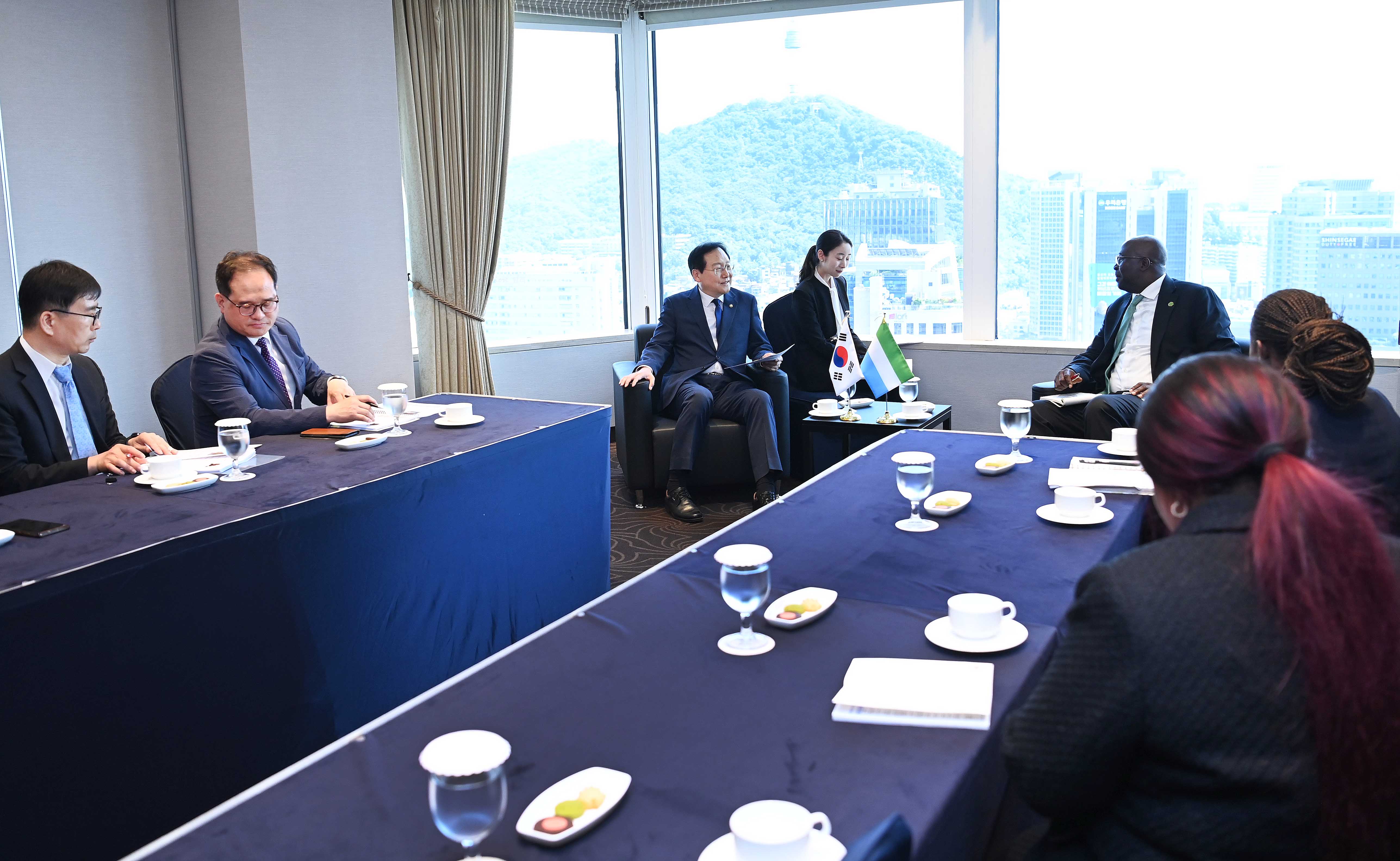 시에라리온 통상장관 면담 5