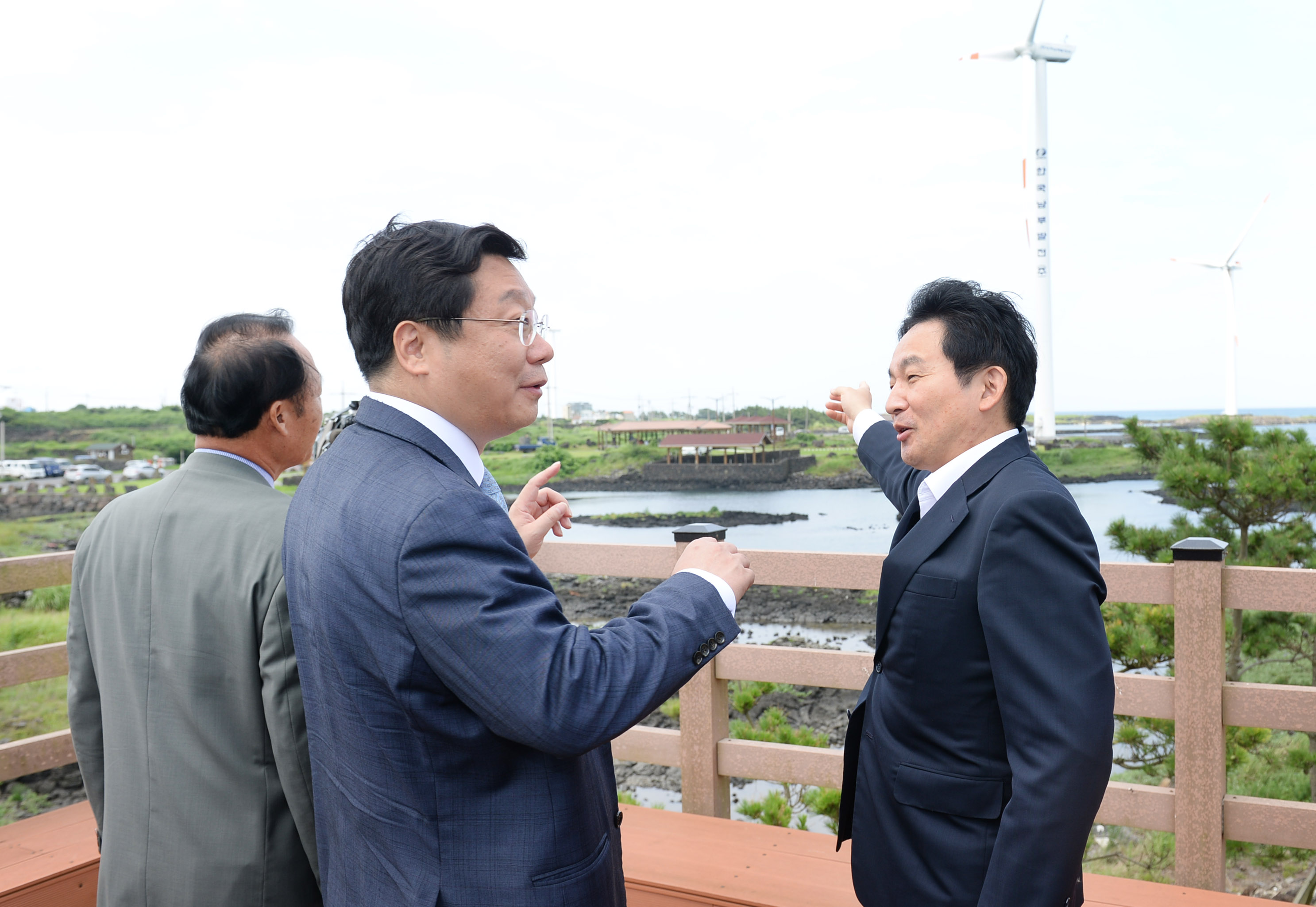 제주 한경풍력단지 현장방문 2