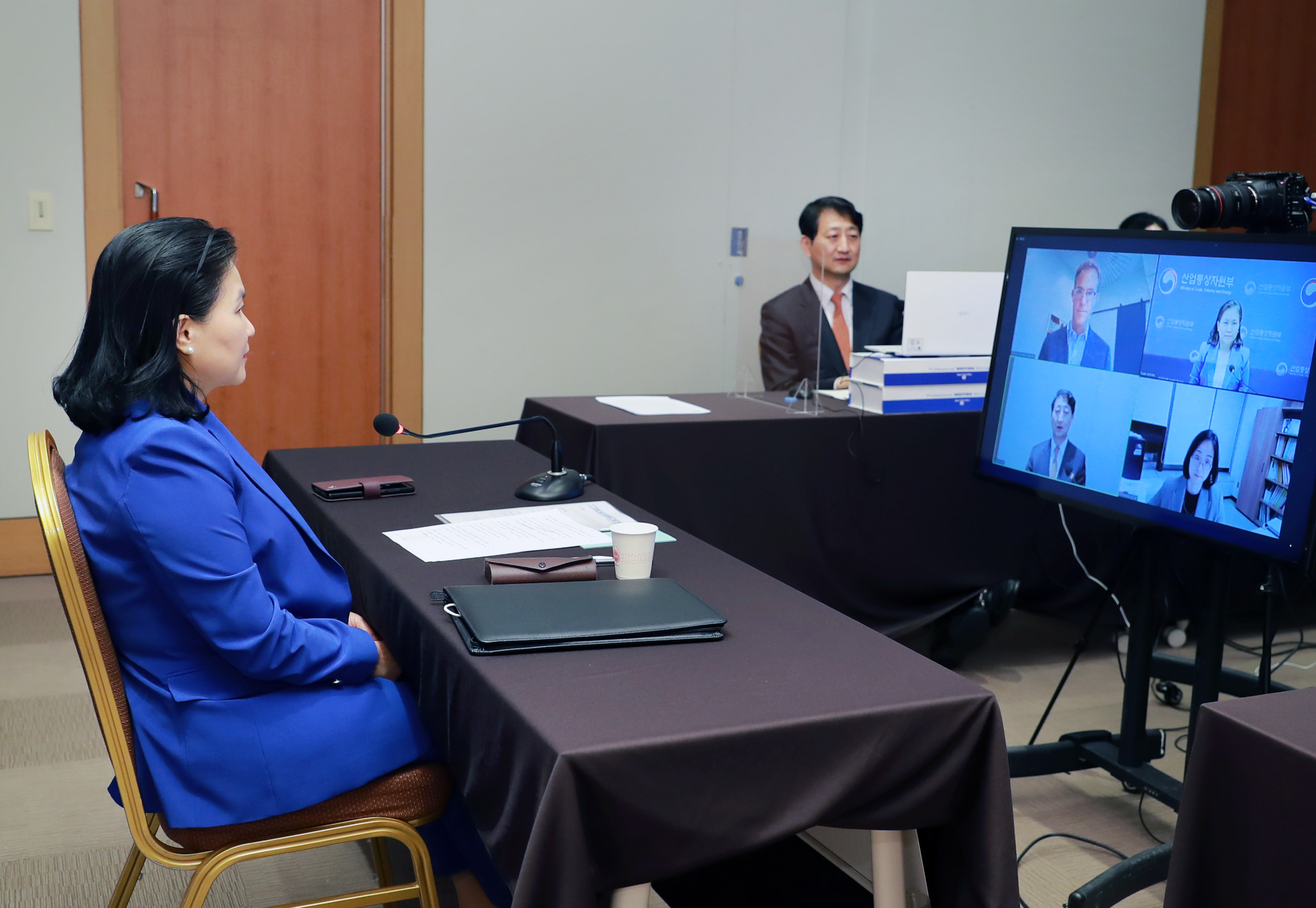 디지털통상 국제 화상 토론회 2