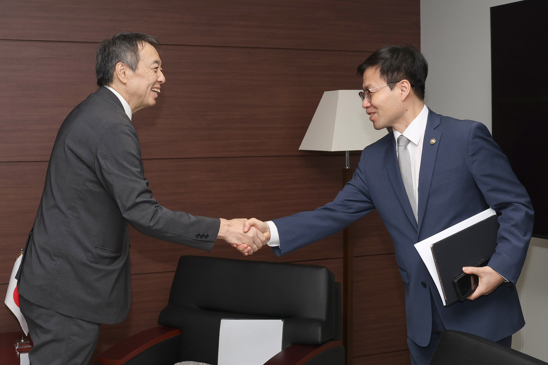 주한 일본대사 면담 4
