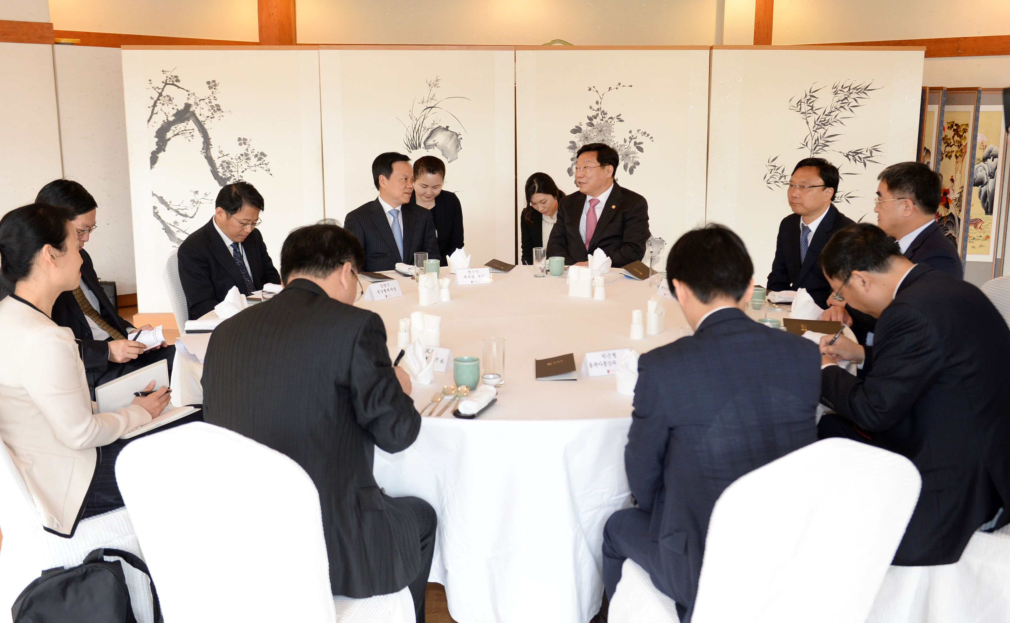중국 귀주성 당서기 면담 4