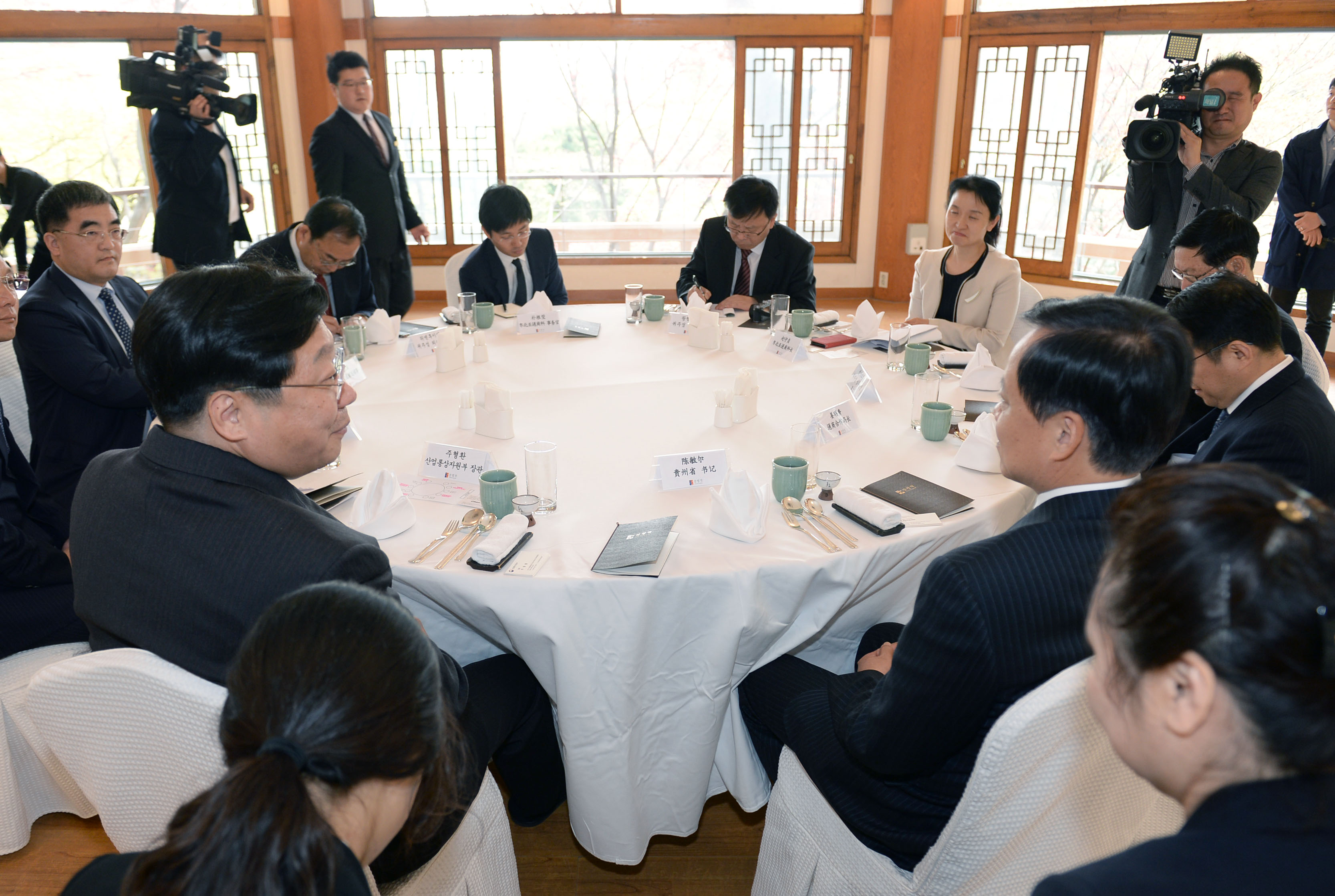 중국 귀주성 당서기 면담 5