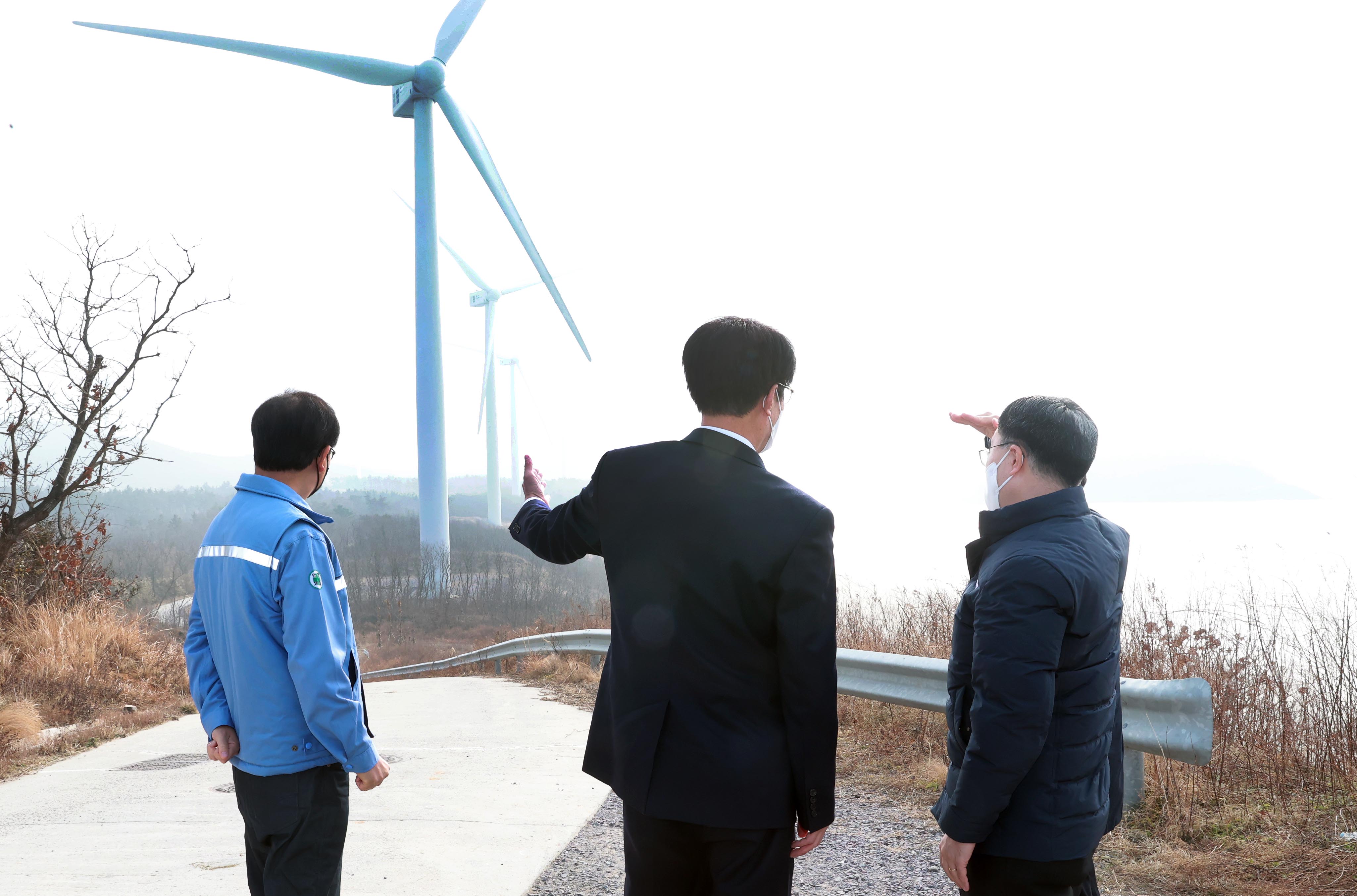 신안 그린에너지 풍력단지 현장방문 3