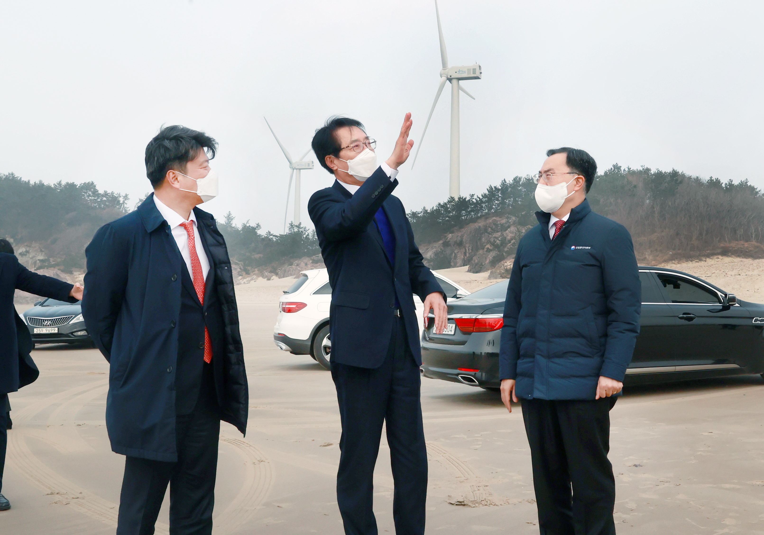 신안 그린에너지 풍력단지 현장방문 2