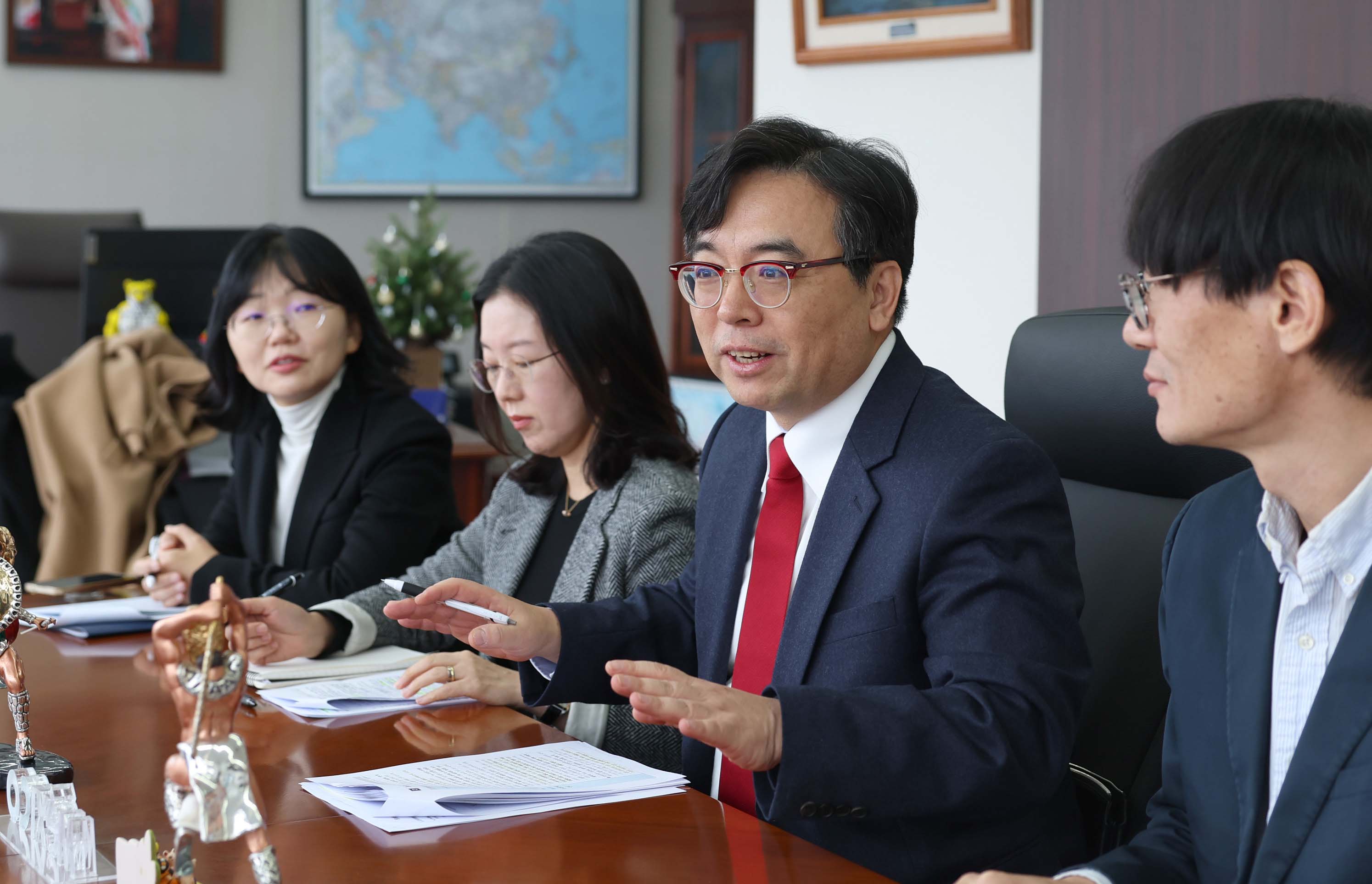 주한 멕시코 대사 면담 3